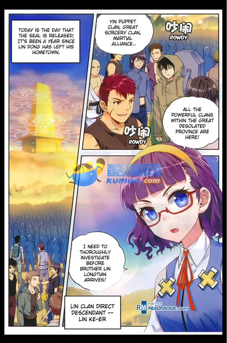 Wu Dong Qian Kun Chapter 47 page 3 - Chapter 47 : One Year Later