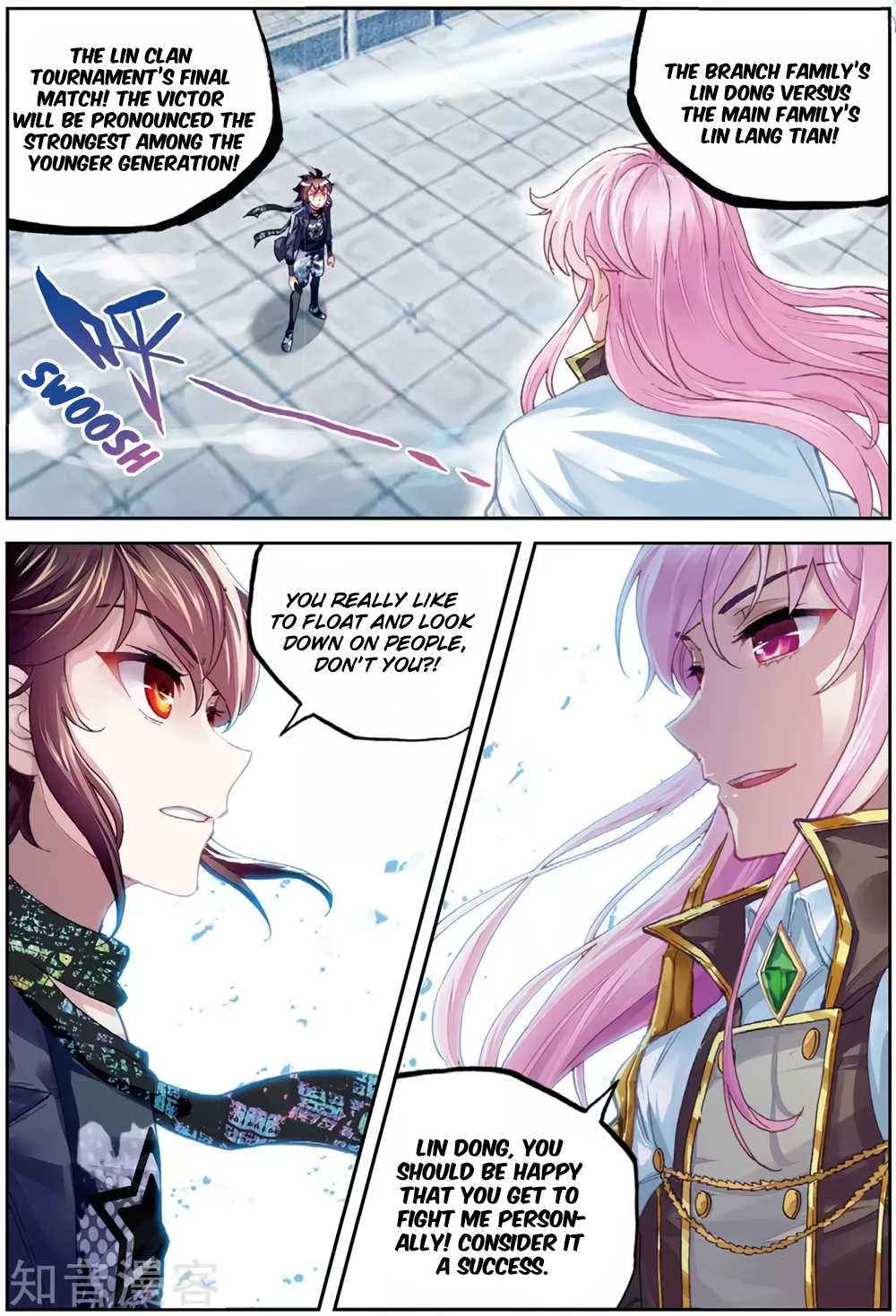 Wu Dong Qian Kun Chapter 85 page 11 - Chapter 85: Fighting Lin Lang Tian (1)