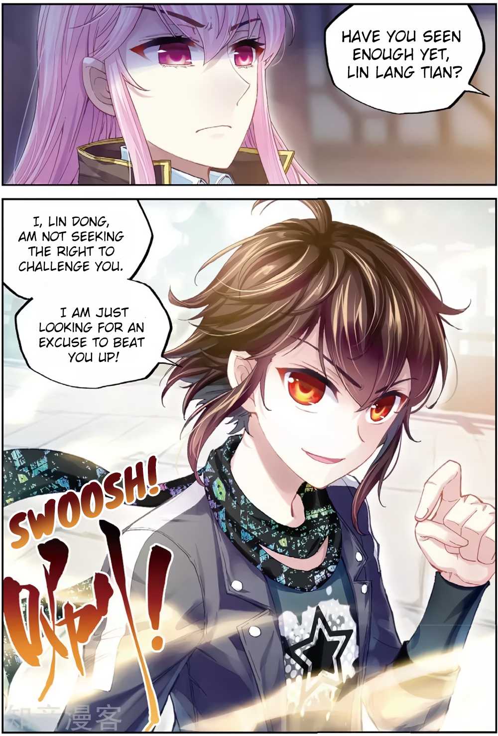 Wu Dong Qian Kun Chapter 85 page 7 - Chapter 85: Fighting Lin Lang Tian (1)