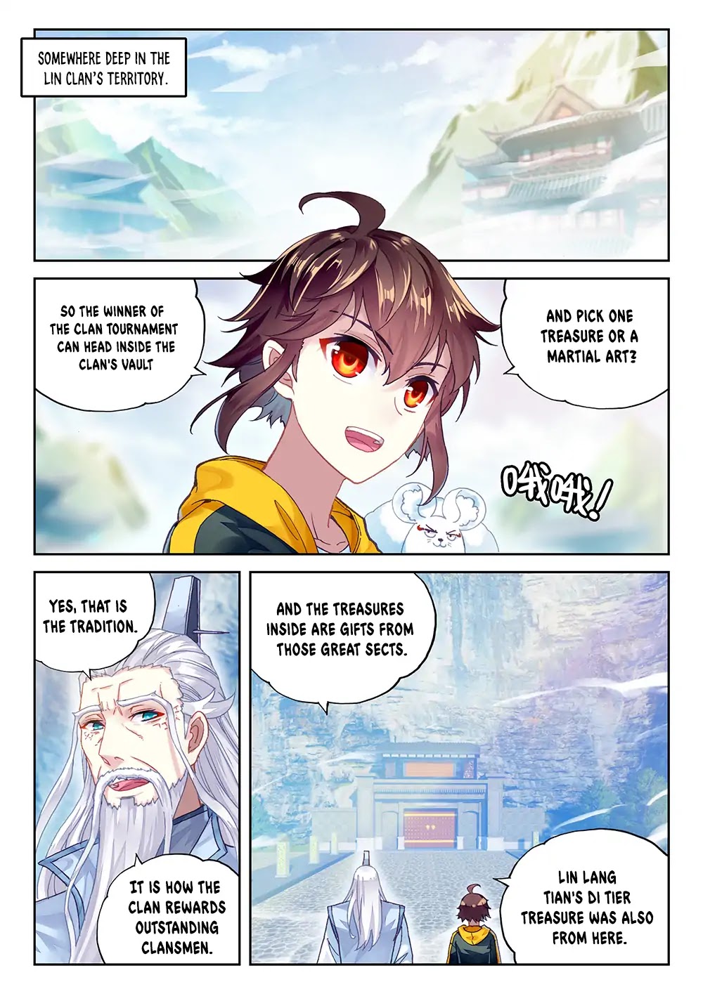 Wu Dong Qian Kun Chapter 89 page 3 - Chapter 89: The Clan’s Treasure Vault