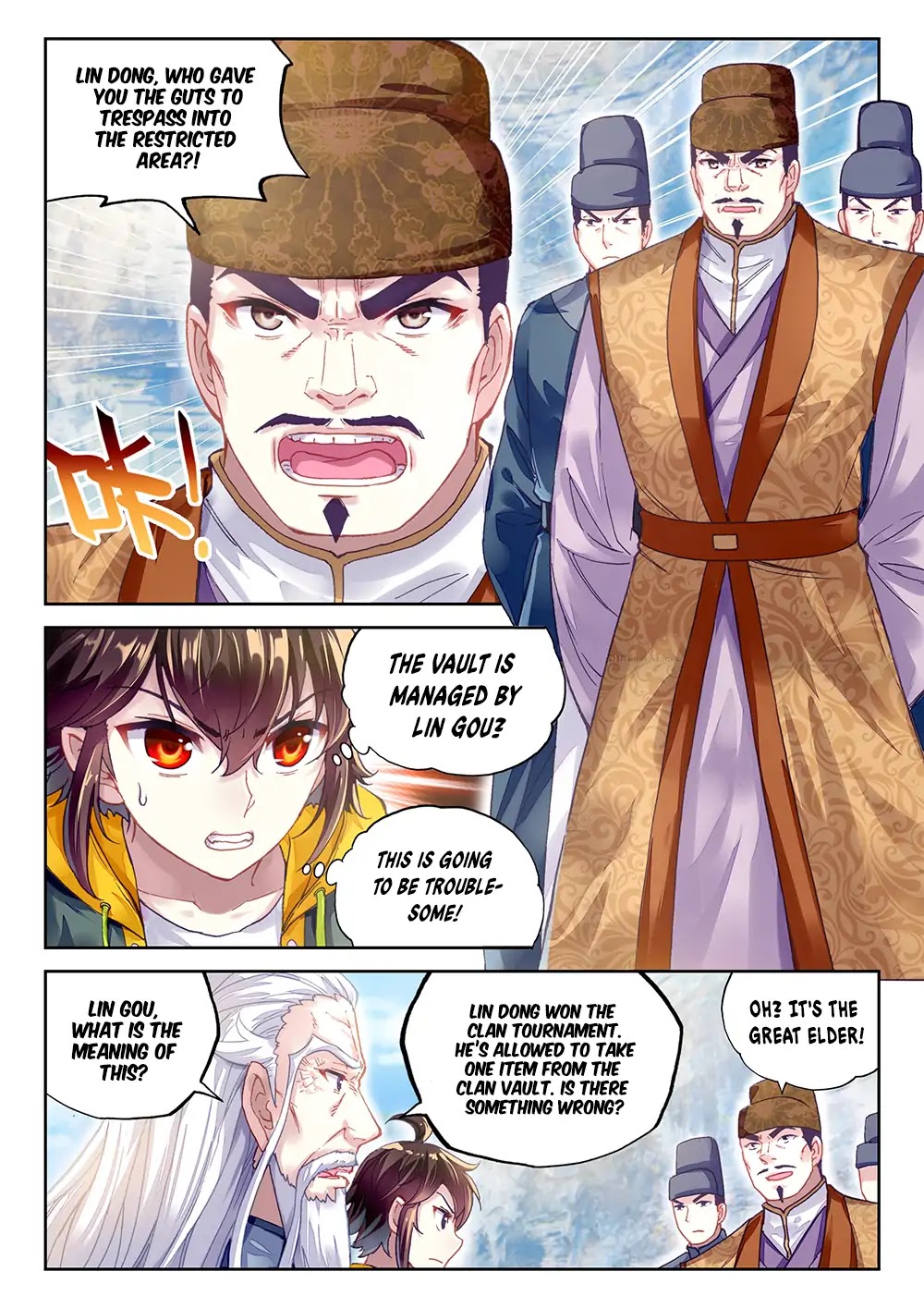 Wu Dong Qian Kun Chapter 89 page 6 - Chapter 89: The Clan’s Treasure Vault