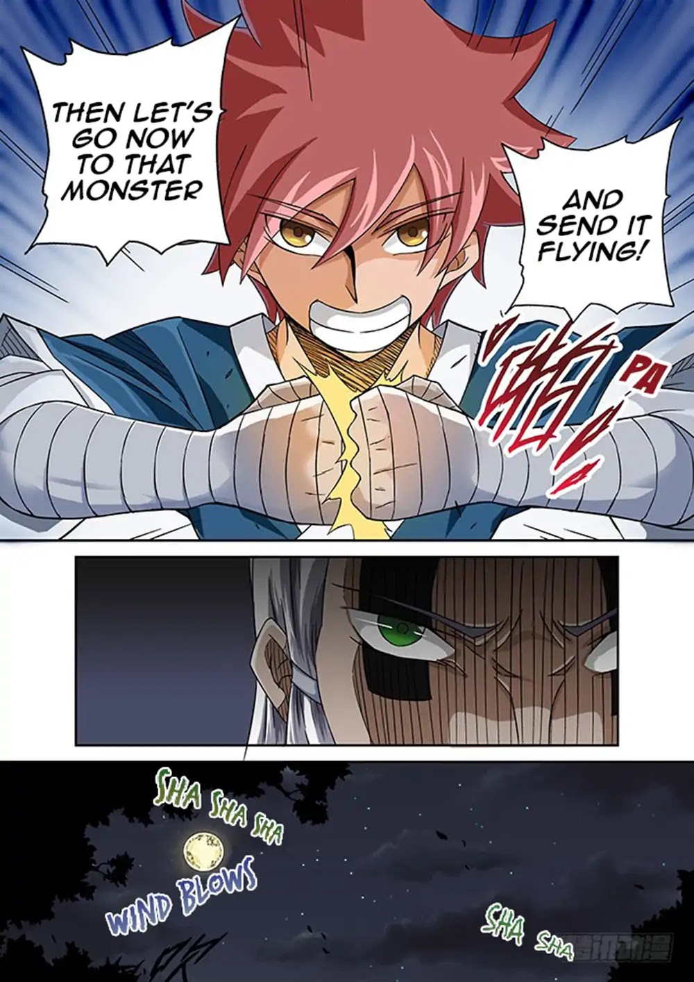 Wu Fist Chapter 1 page 12 - Chapter 1: Monster