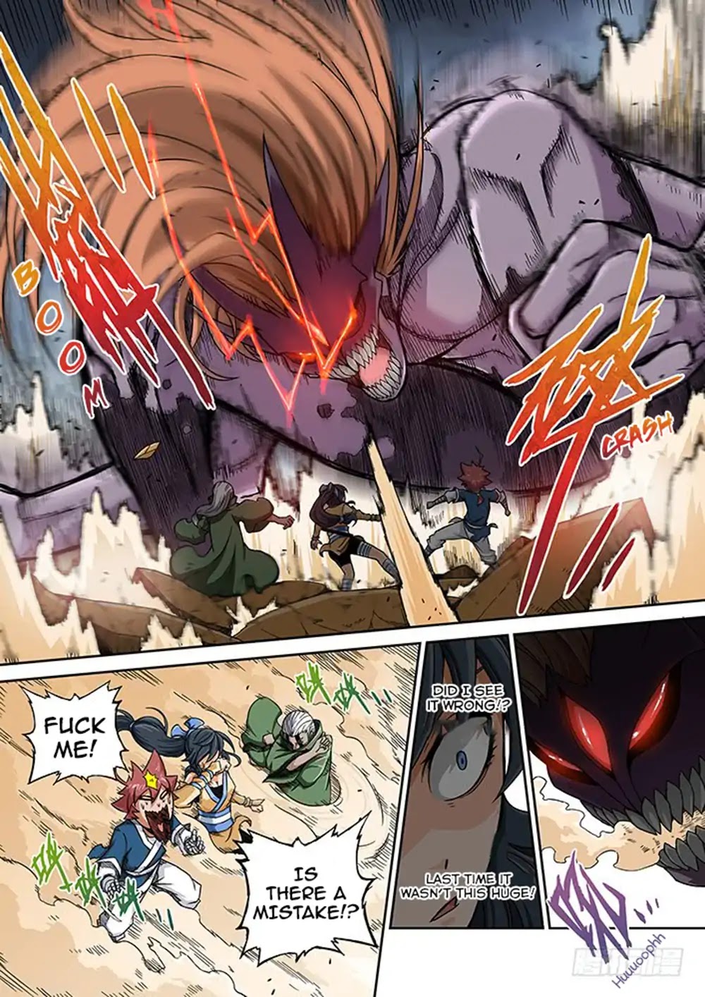 Wu Fist Chapter 1 page 16 - Chapter 1: Monster