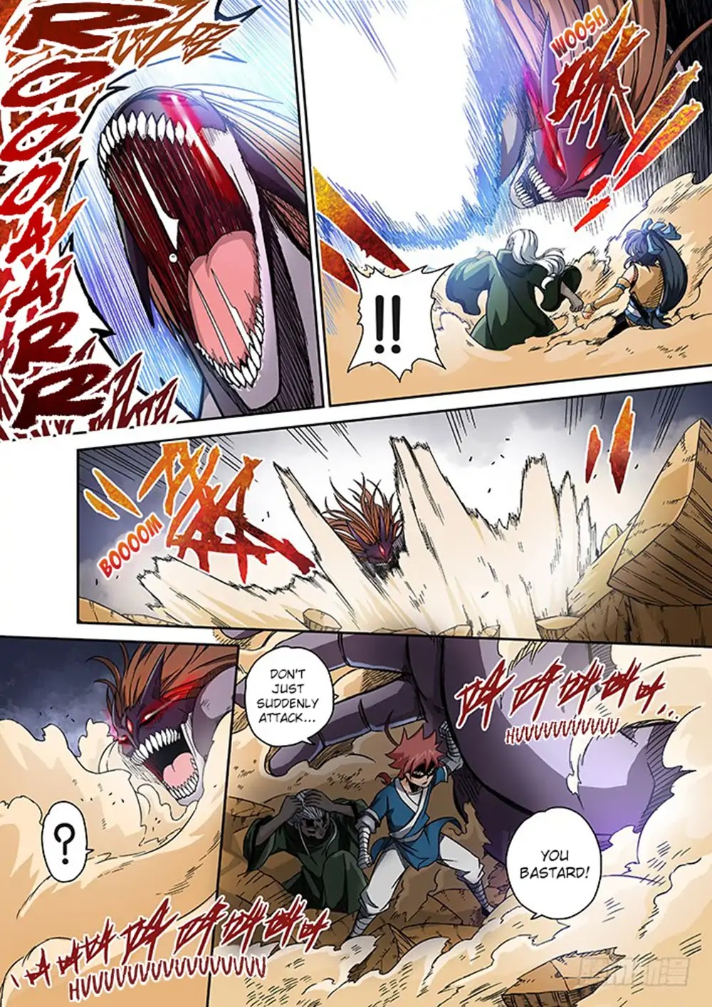 Wu Fist Chapter 1 page 17 - Chapter 1: Monster