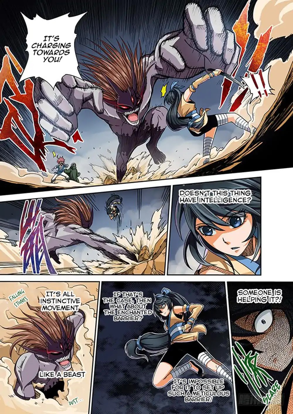 Wu Fist Chapter 1 page 19 - Chapter 1: Monster