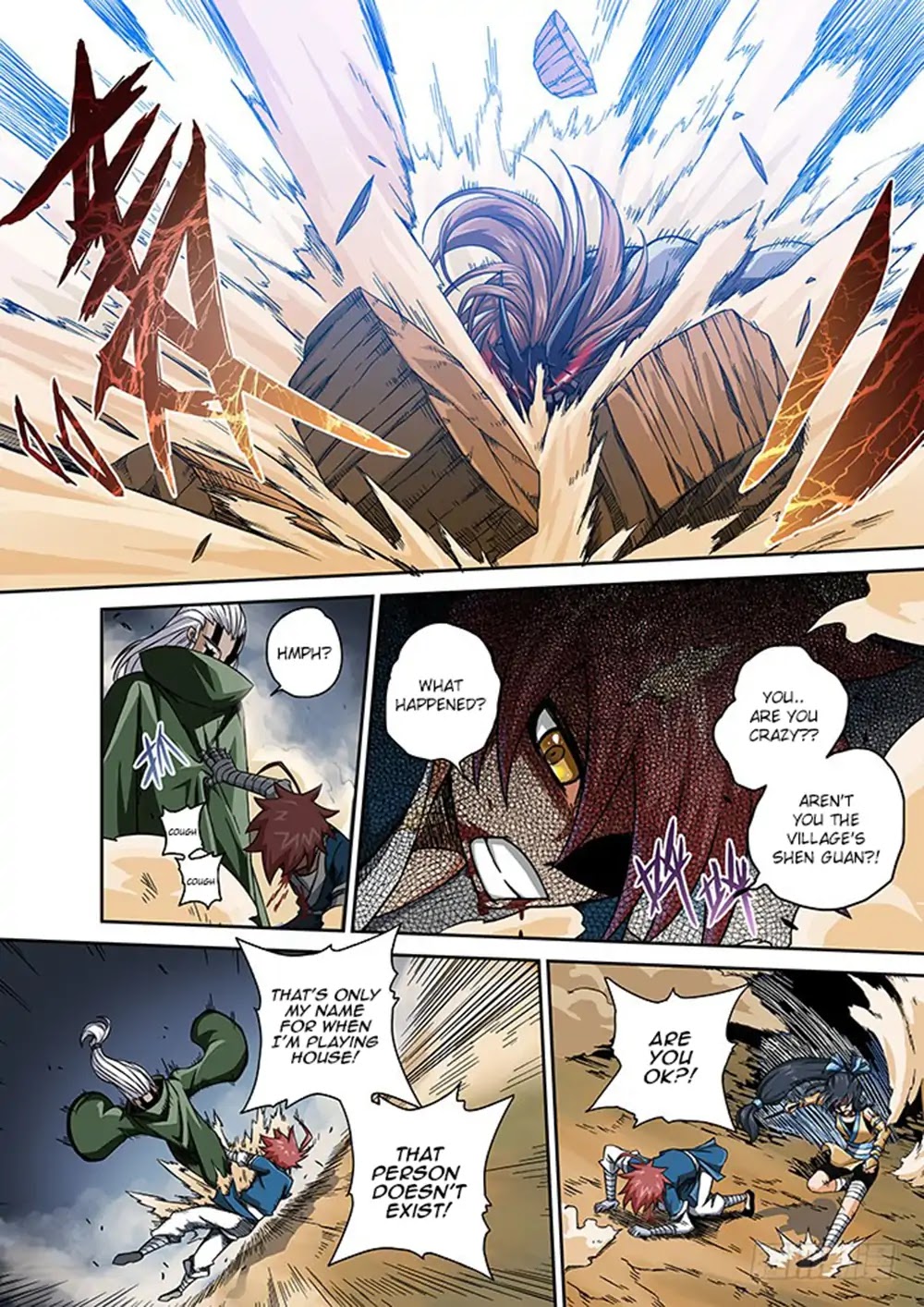 Wu Fist Chapter 1 page 22 - Chapter 1: Monster