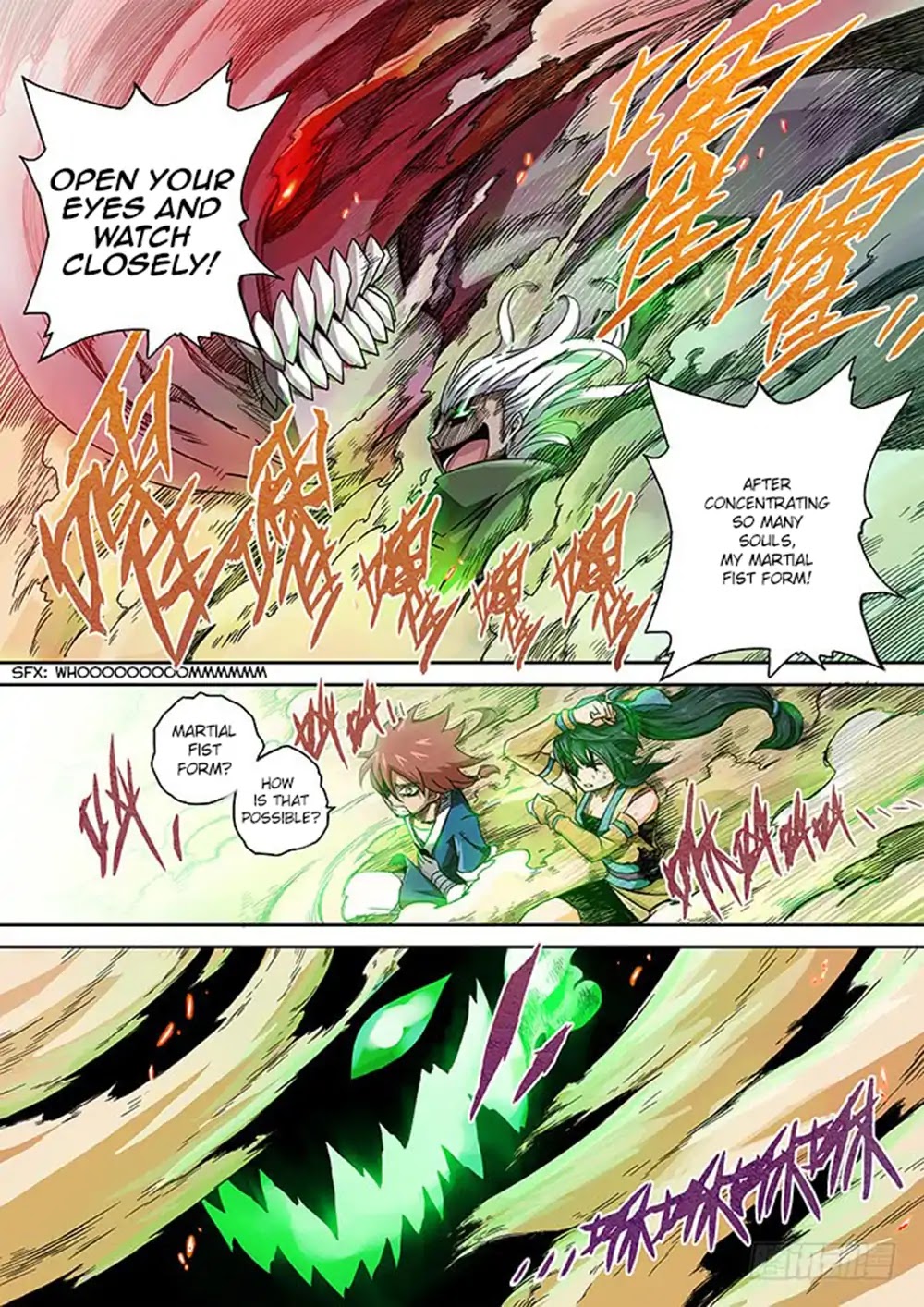 Wu Fist Chapter 1 page 25 - Chapter 1: Monster
