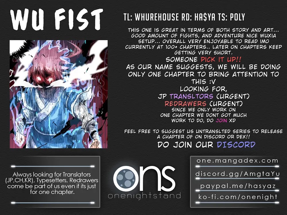 Wu Fist Chapter 1 page 27 - Chapter 1: Monster