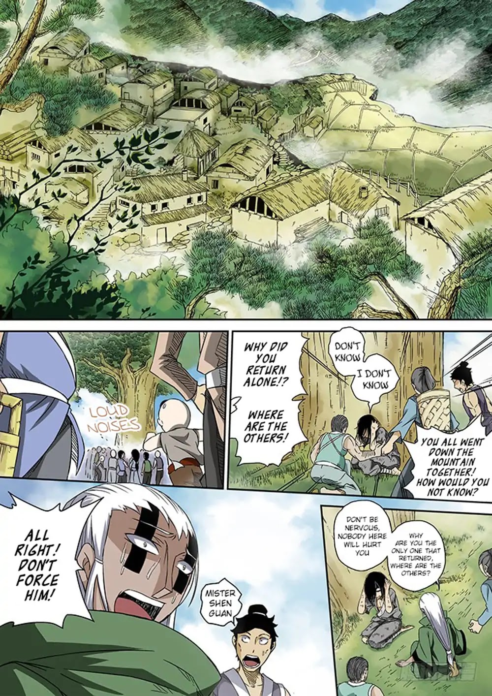 Wu Fist Chapter 1 page 3 - Chapter 1: Monster