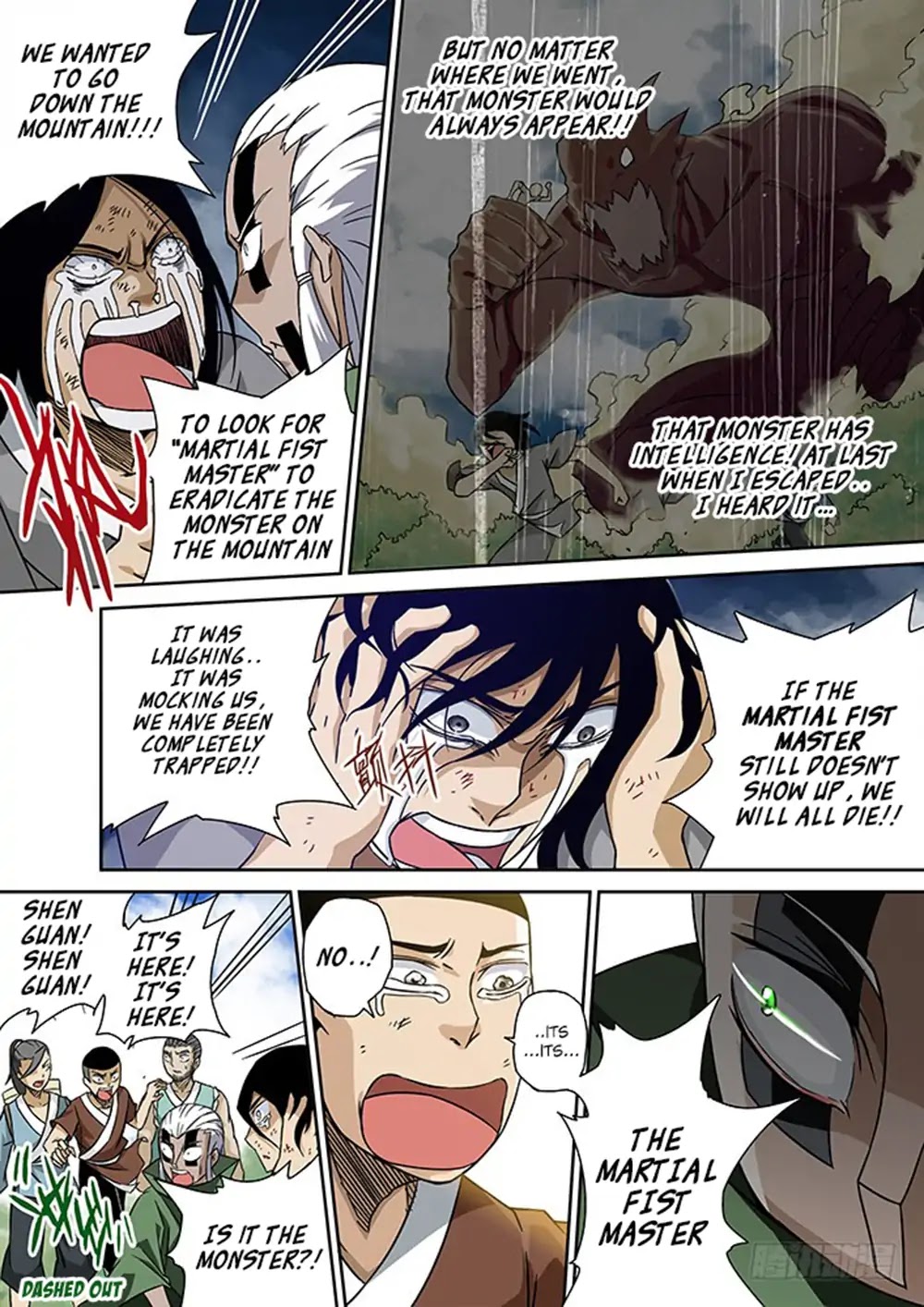 Wu Fist Chapter 1 page 4 - Chapter 1: Monster