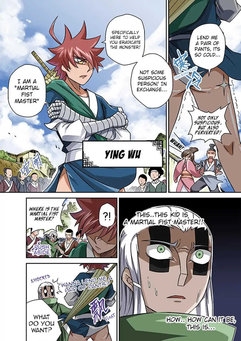 Wu Fist Chapter 1 page 5 - Chapter 1: Monster