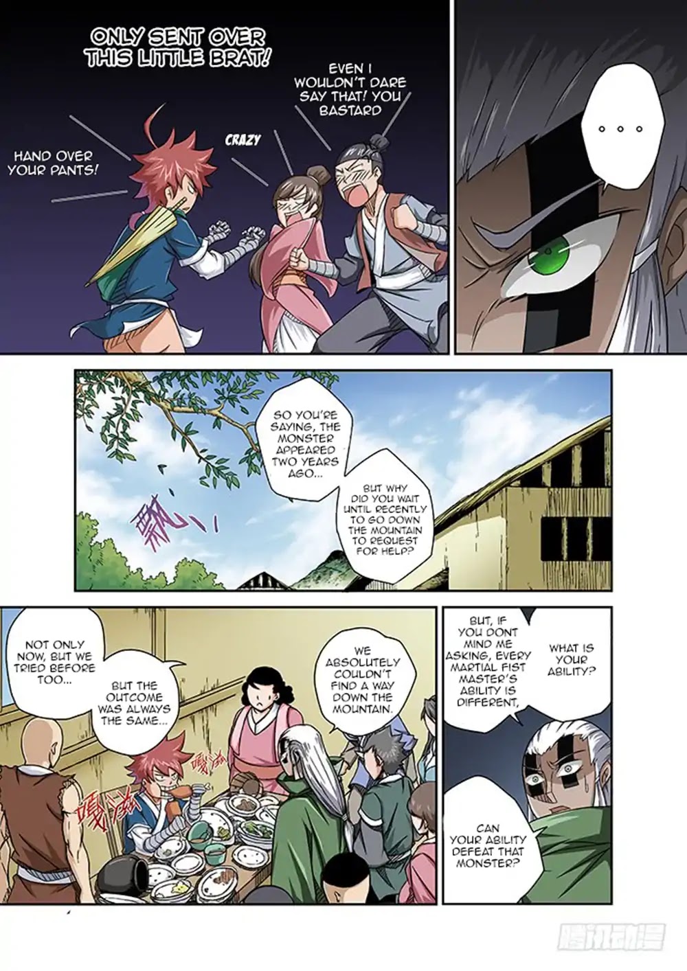 Wu Fist Chapter 1 page 8 - Chapter 1: Monster