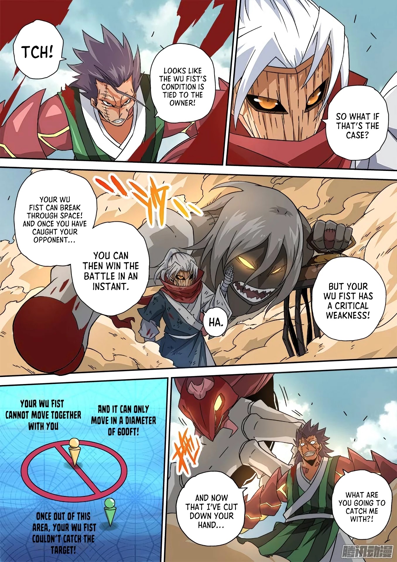 Wu Fist Chapter 16 page 8 - Chapter 16: Danger