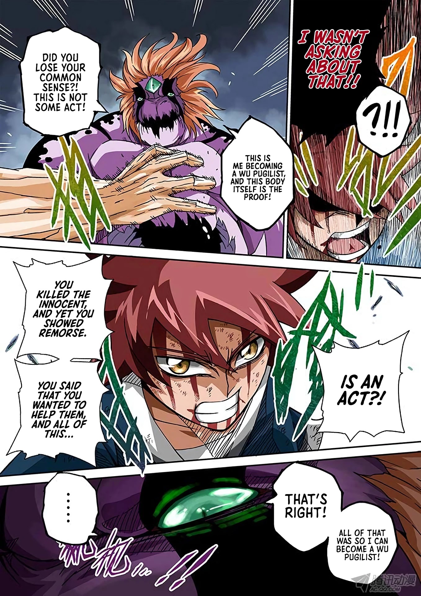 Wu Fist Chapter 2 page 7 - Chapter 2: A True Wu Pugilist
