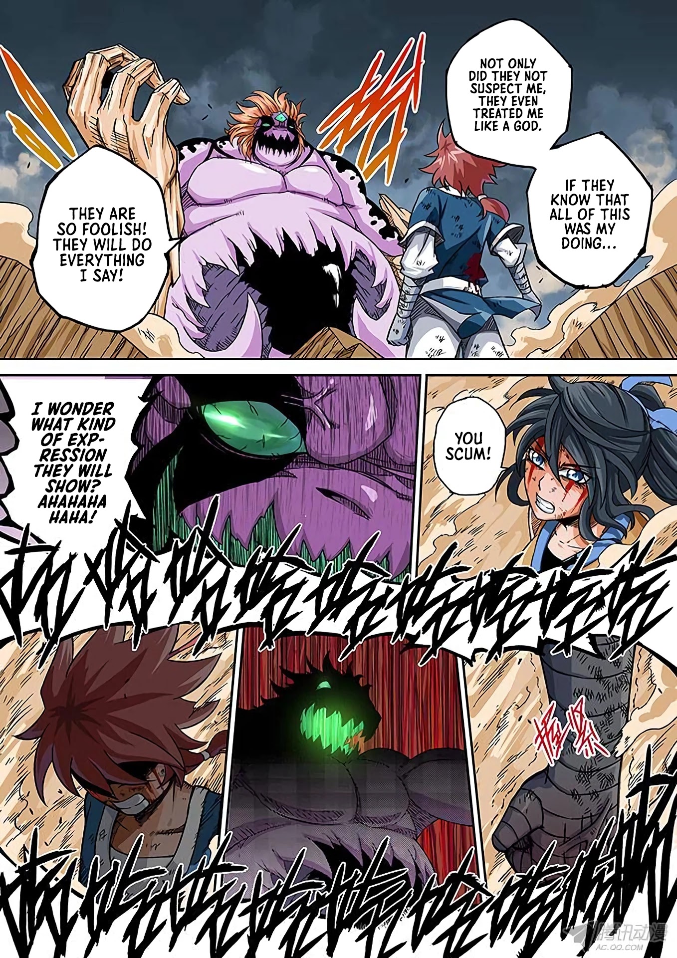 Wu Fist Chapter 2 page 8 - Chapter 2: A True Wu Pugilist