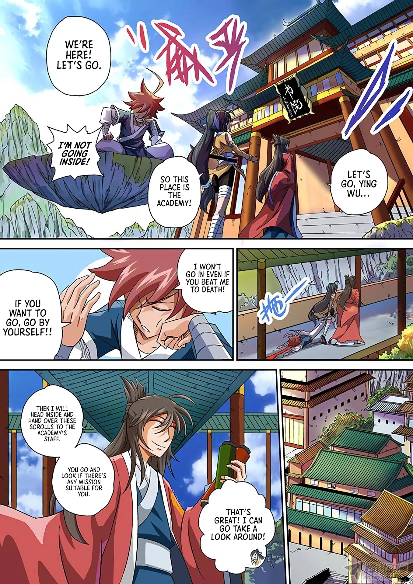 Wu Fist Chapter 3 page 13 - Chapter 3: Gu Yiqing