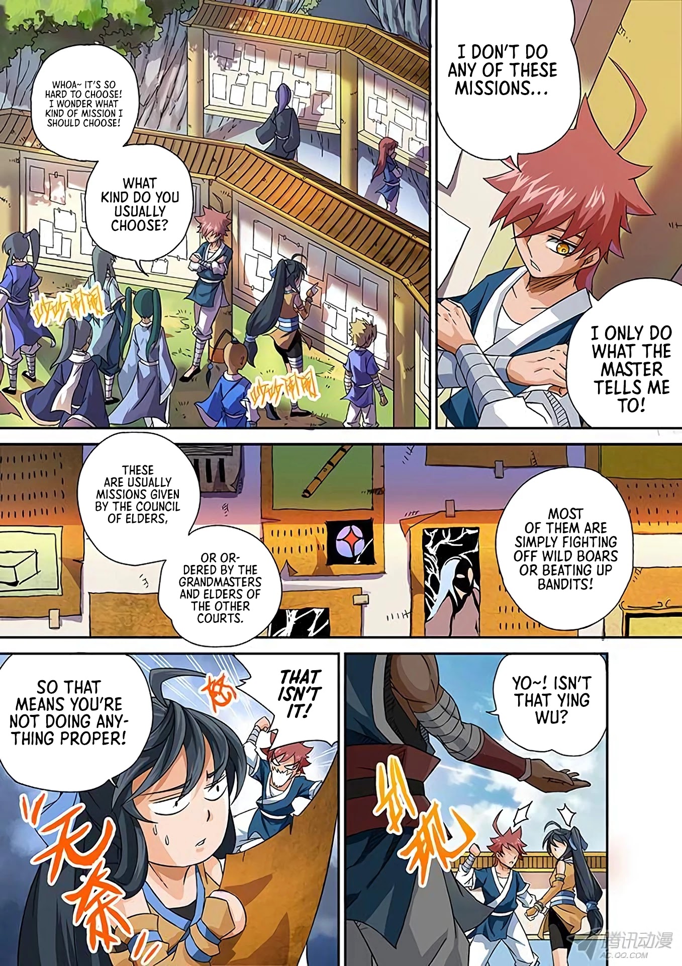 Wu Fist Chapter 3 page 14 - Chapter 3: Gu Yiqing