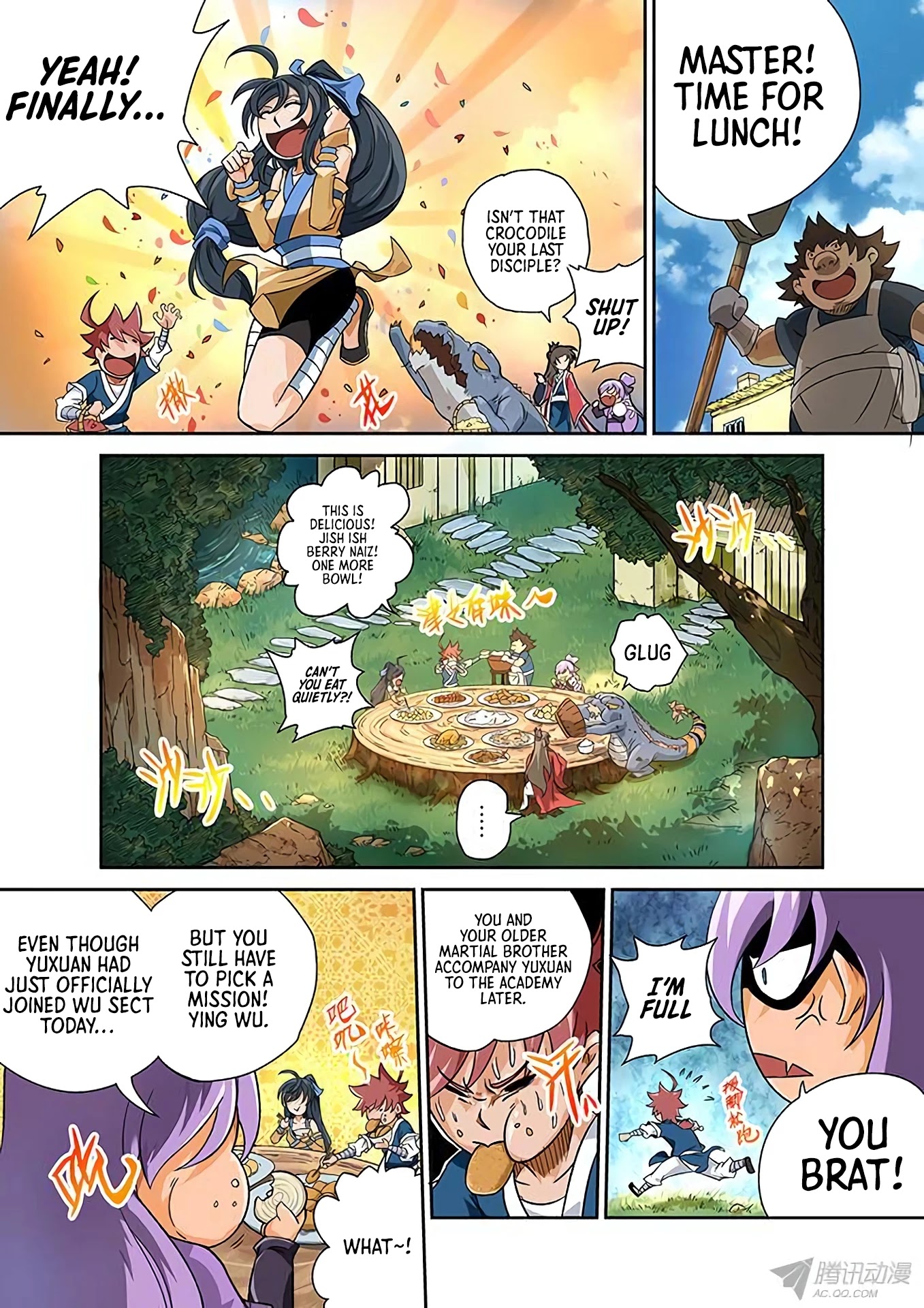 Wu Fist Chapter 3 page 7 - Chapter 3: Gu Yiqing