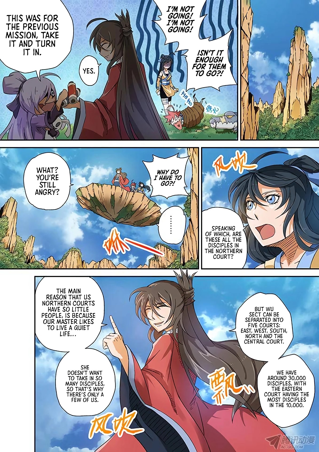 Wu Fist Chapter 3 page 8 - Chapter 3: Gu Yiqing
