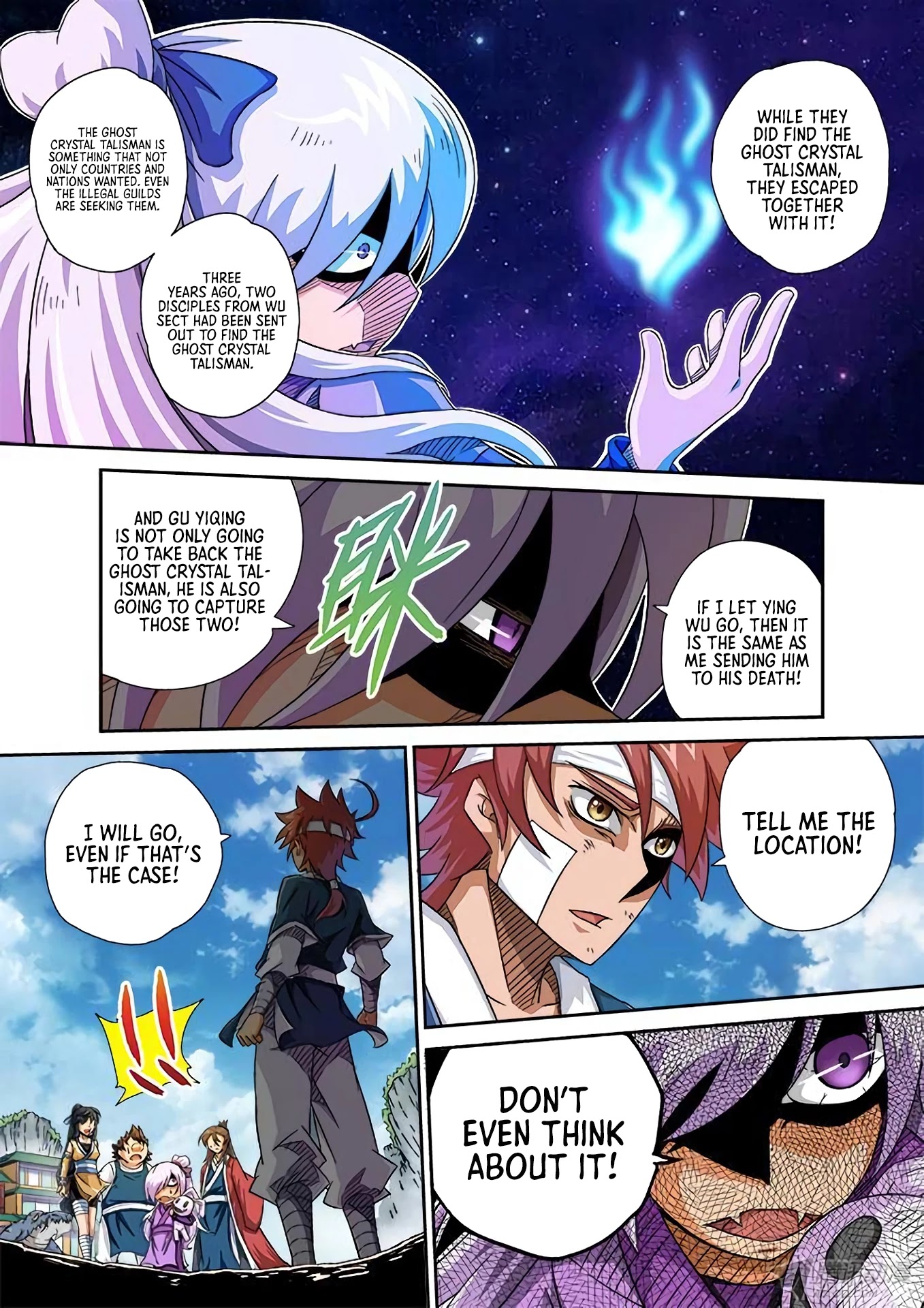 Wu Fist Chapter 4 page 11 - Chapter 4: Departure