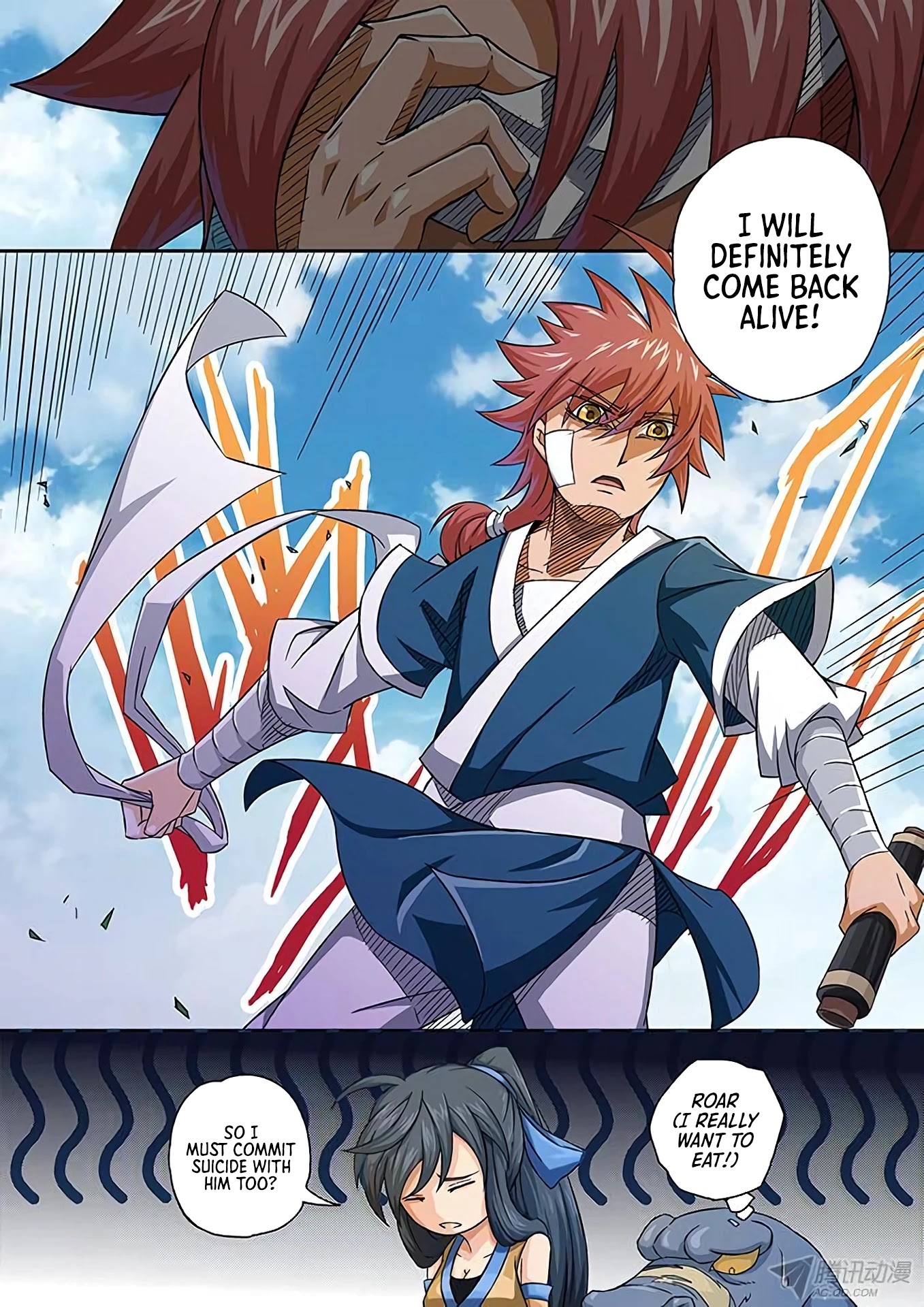 Wu Fist Chapter 4 page 15 - Chapter 4: Departure