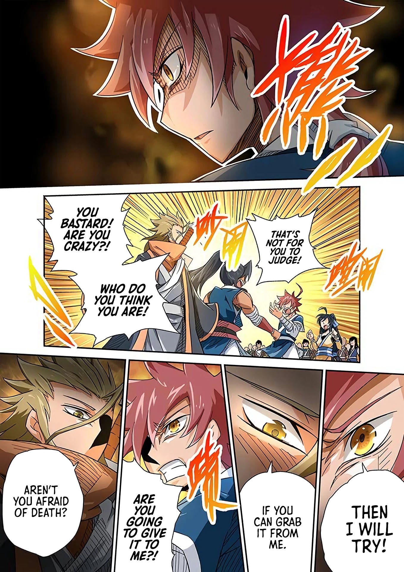 Wu Fist Chapter 4 page 5 - Chapter 4: Departure