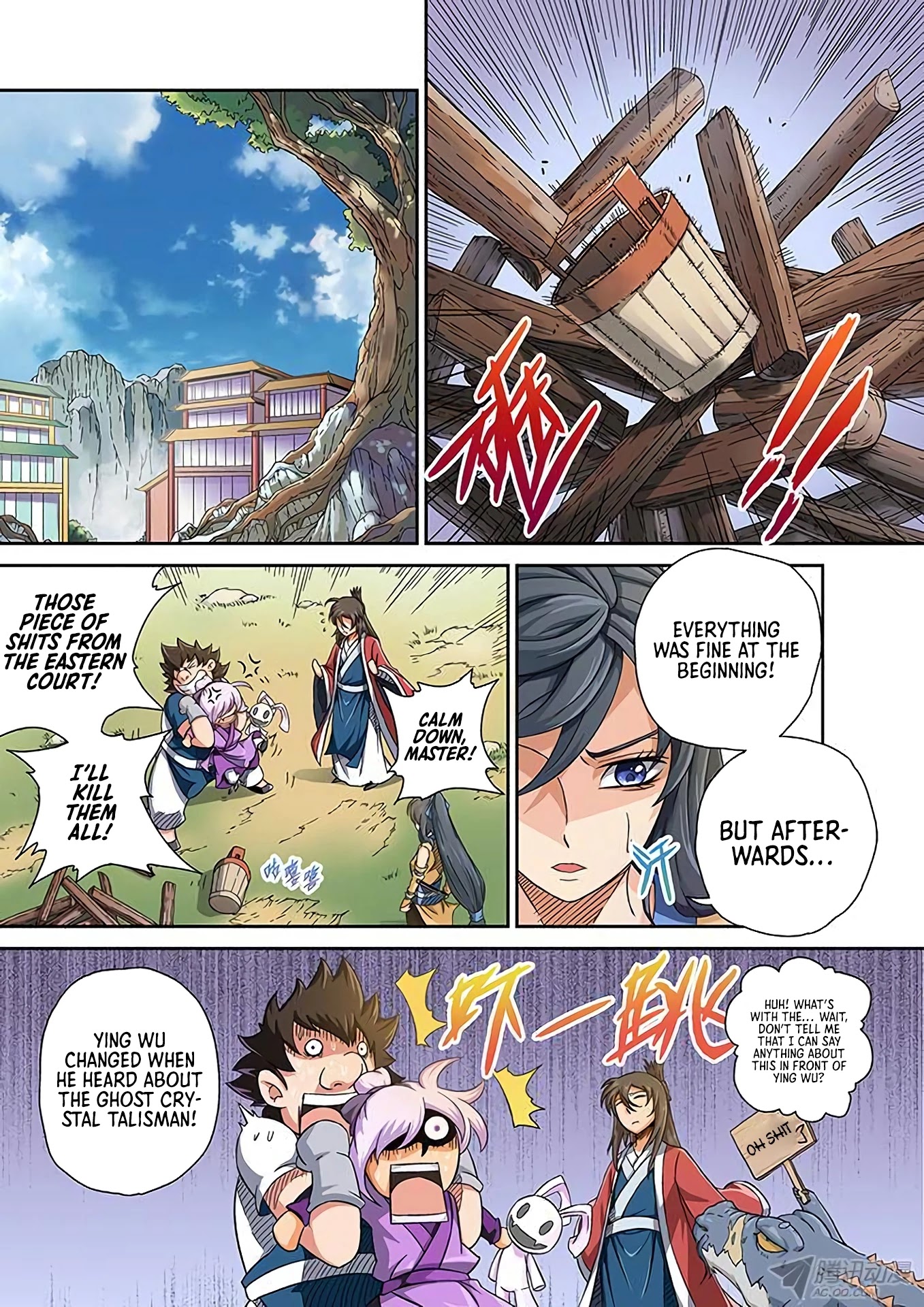 Wu Fist Chapter 4 page 9 - Chapter 4: Departure