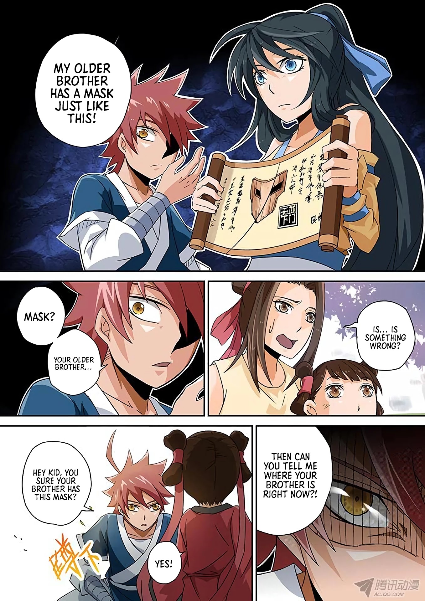 Wu Fist Chapter 5 page 10 - Chapter 5: Mysterious Masked Man