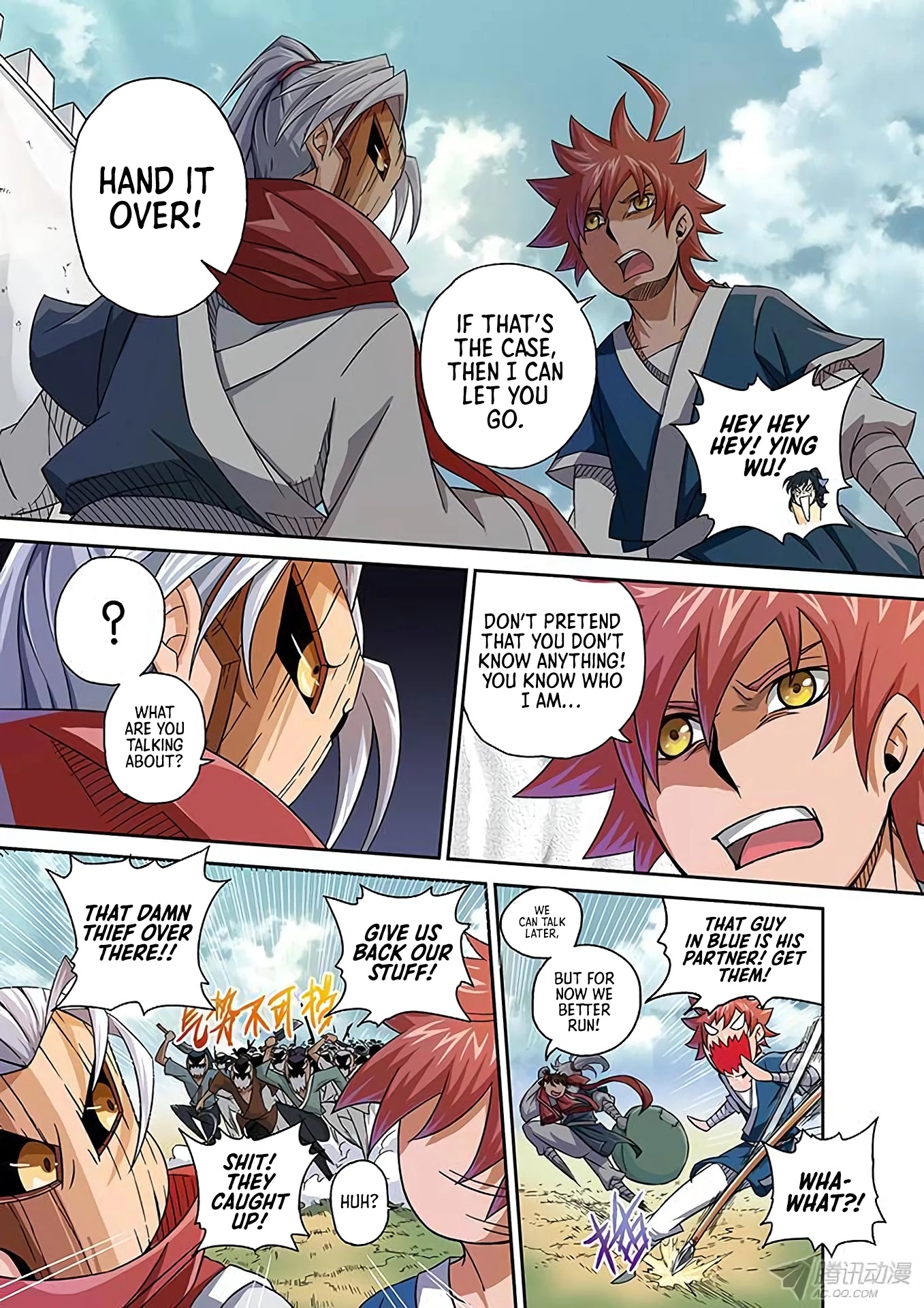 Wu Fist Chapter 5 page 13 - Chapter 5: Mysterious Masked Man