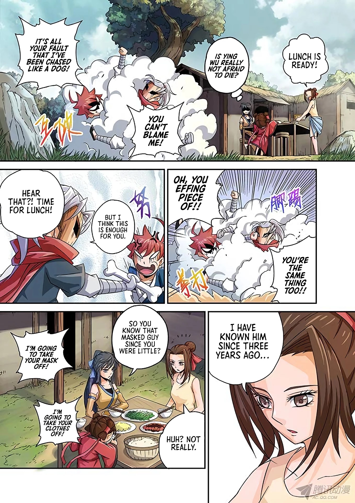 Wu Fist Chapter 5 page 15 - Chapter 5: Mysterious Masked Man