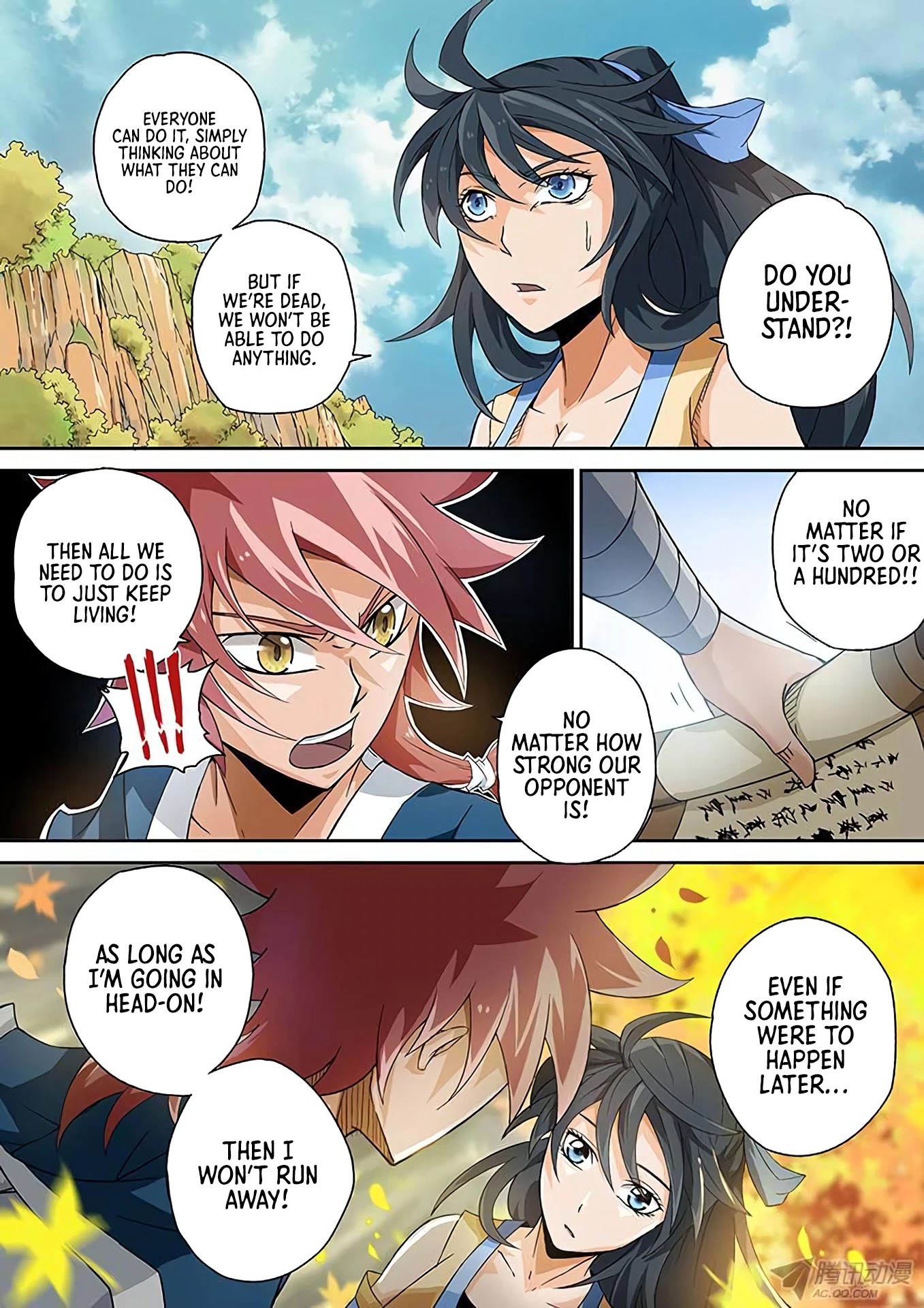 Wu Fist Chapter 5 page 5 - Chapter 5: Mysterious Masked Man
