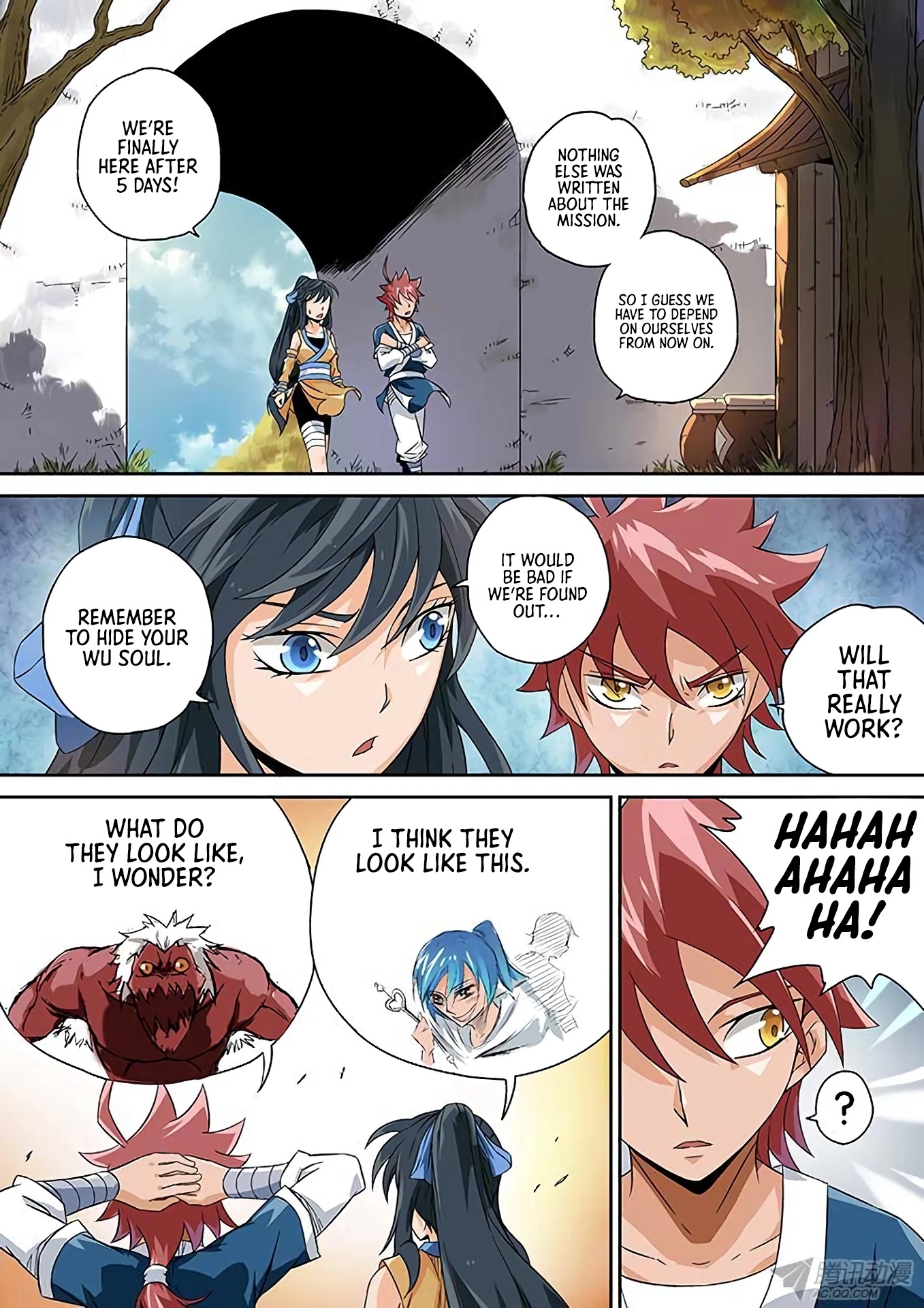 Wu Fist Chapter 5 page 7 - Chapter 5: Mysterious Masked Man