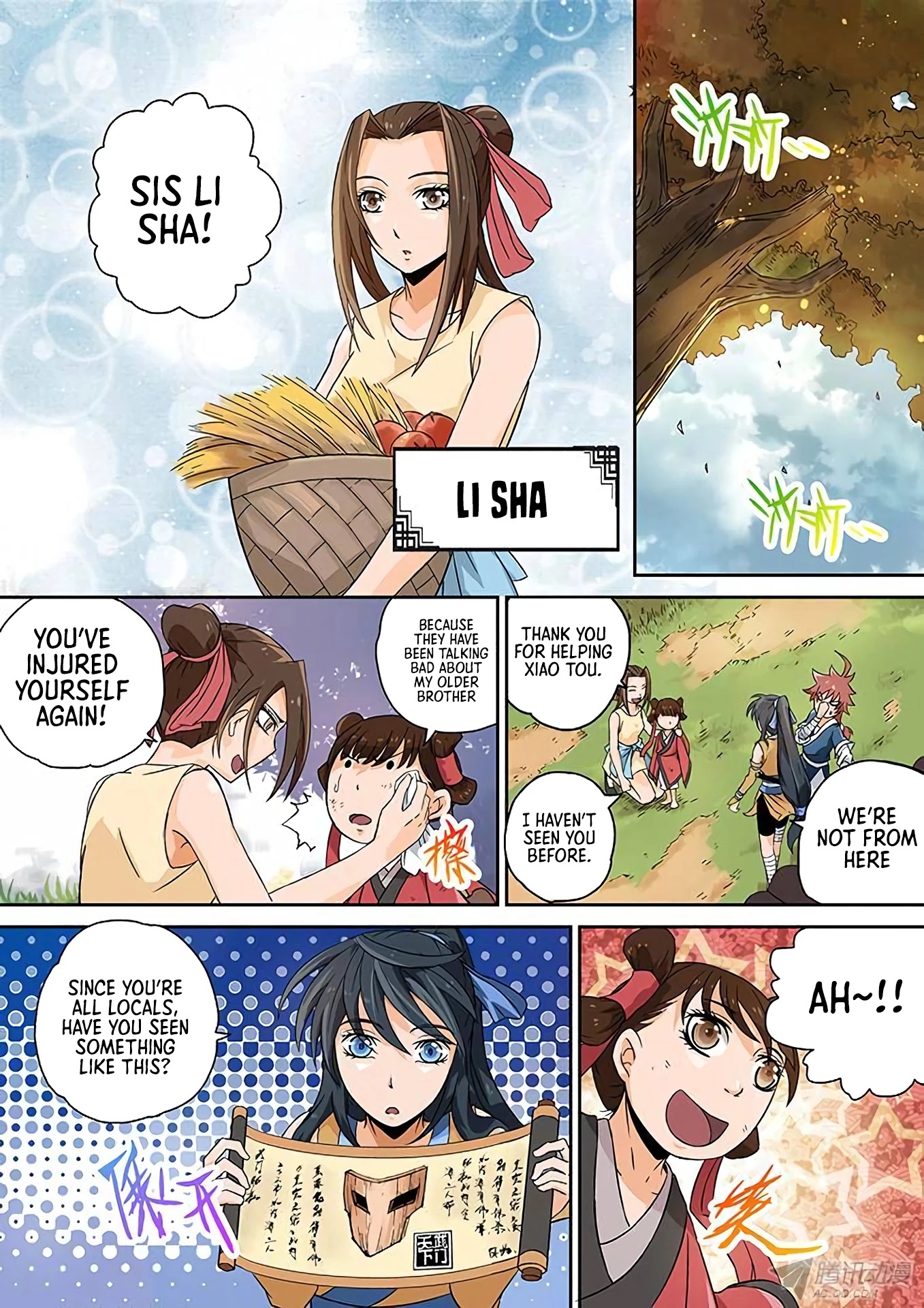 Wu Fist Chapter 5 page 9 - Chapter 5: Mysterious Masked Man