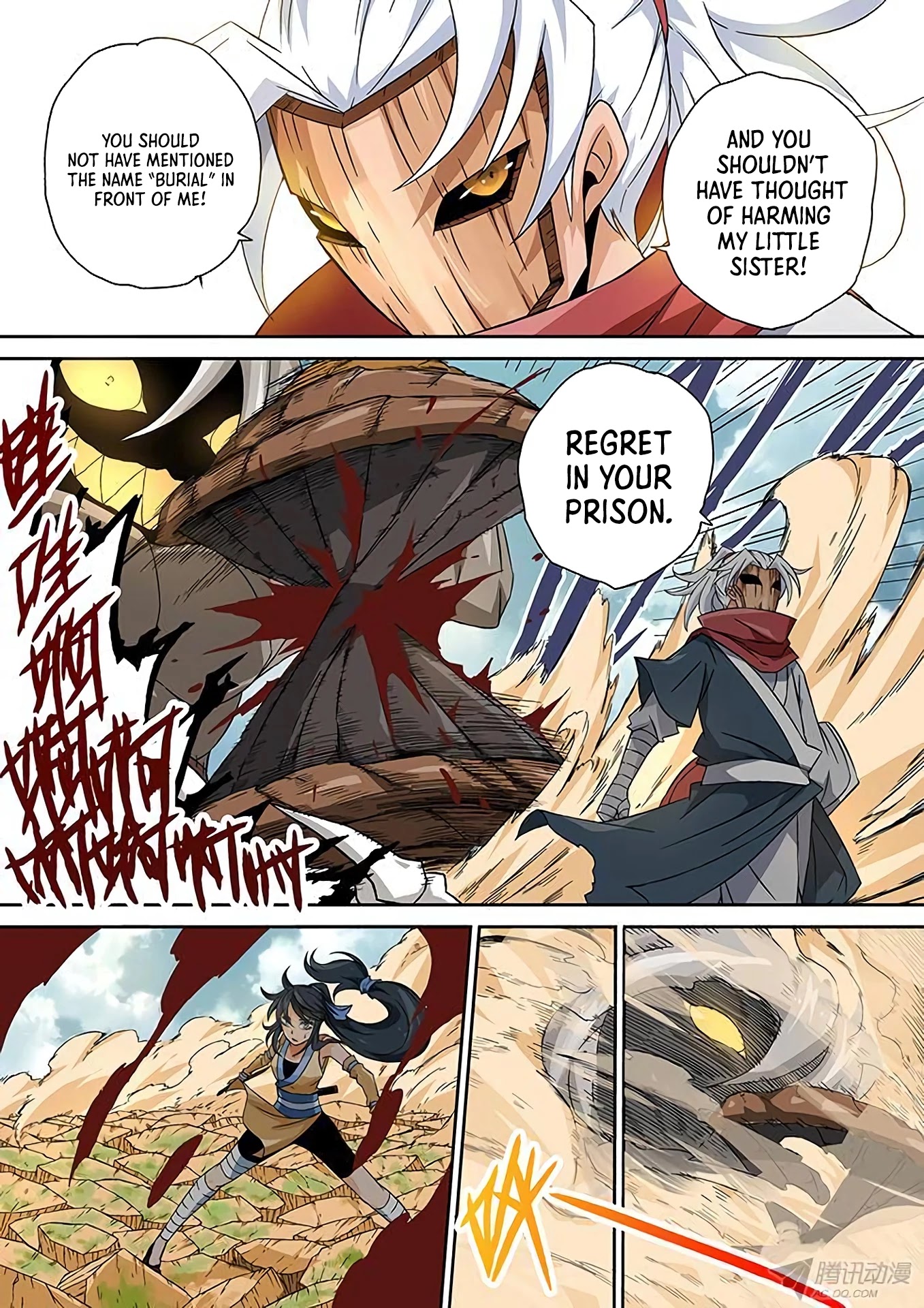 Wu Fist Chapter 7 page 14 - Chapter 7: Burial