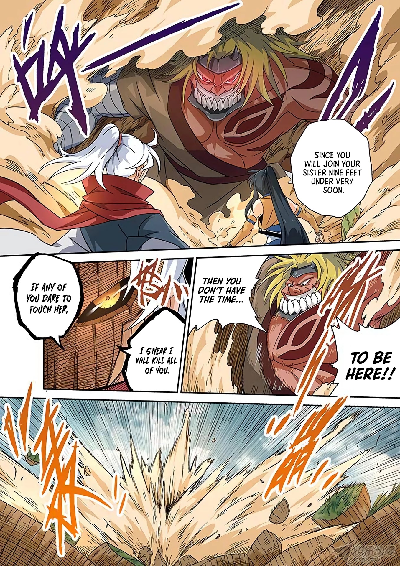Wu Fist Chapter 7 page 3 - Chapter 7: Burial