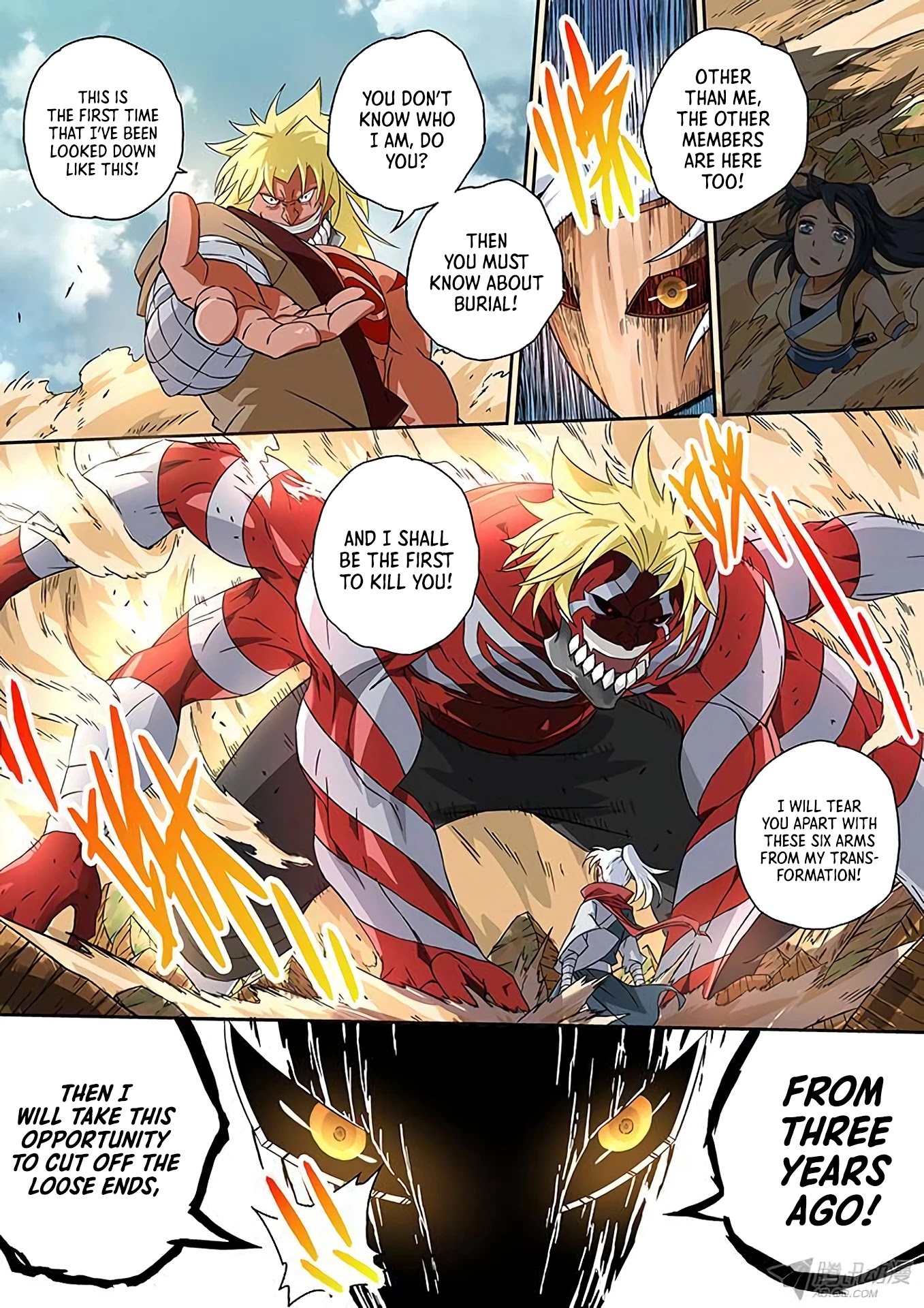 Wu Fist Chapter 7 page 7 - Chapter 7: Burial