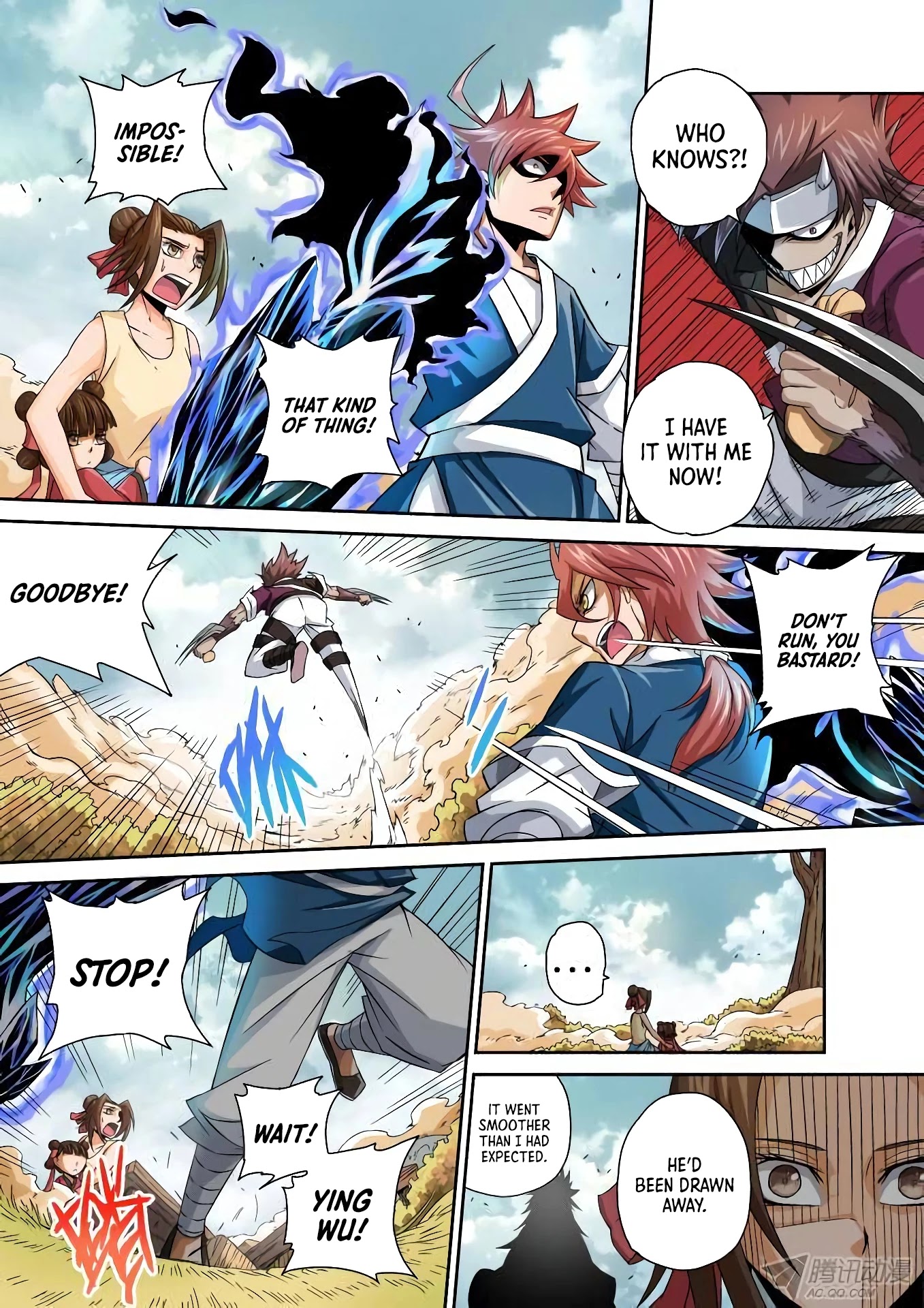 Wu Fist Chapter 8 page 9 - Chapter 8: Unexpected