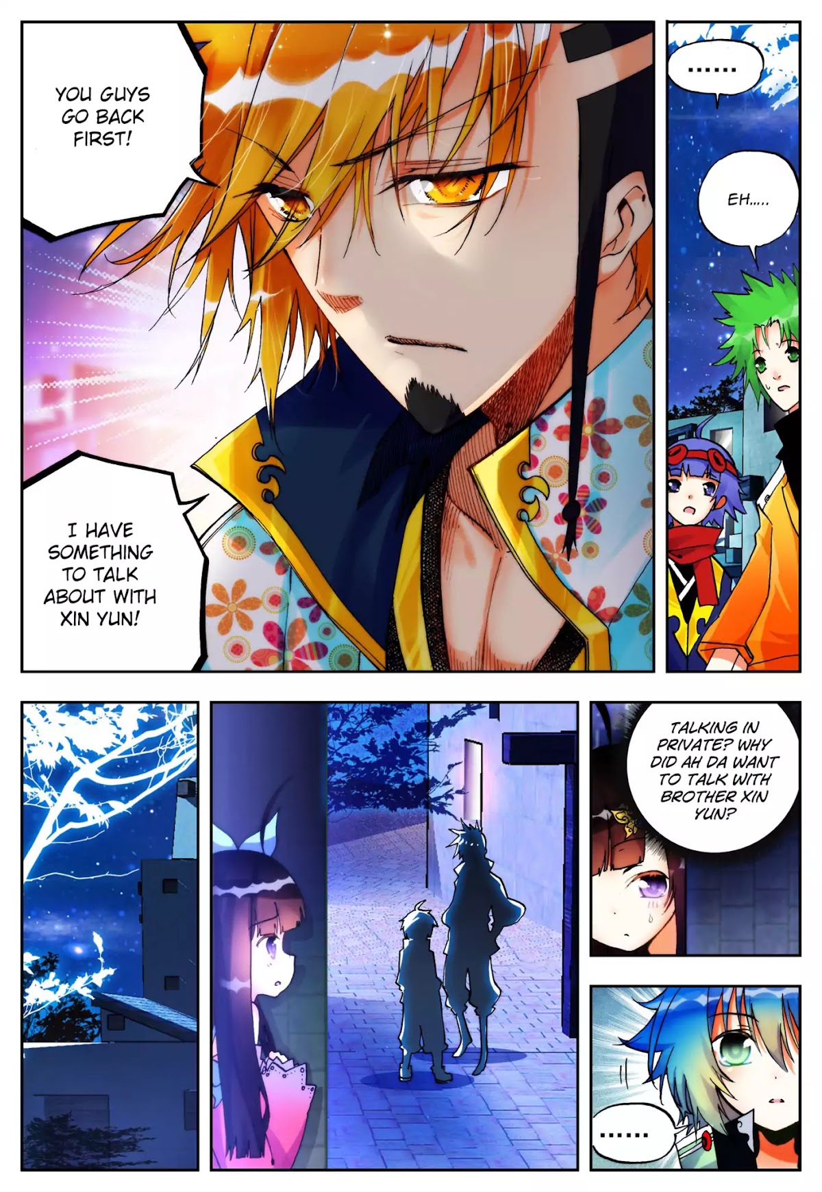 X Epoch of Dragon Chapter 17 page 11 - Chapter 17: Seperation