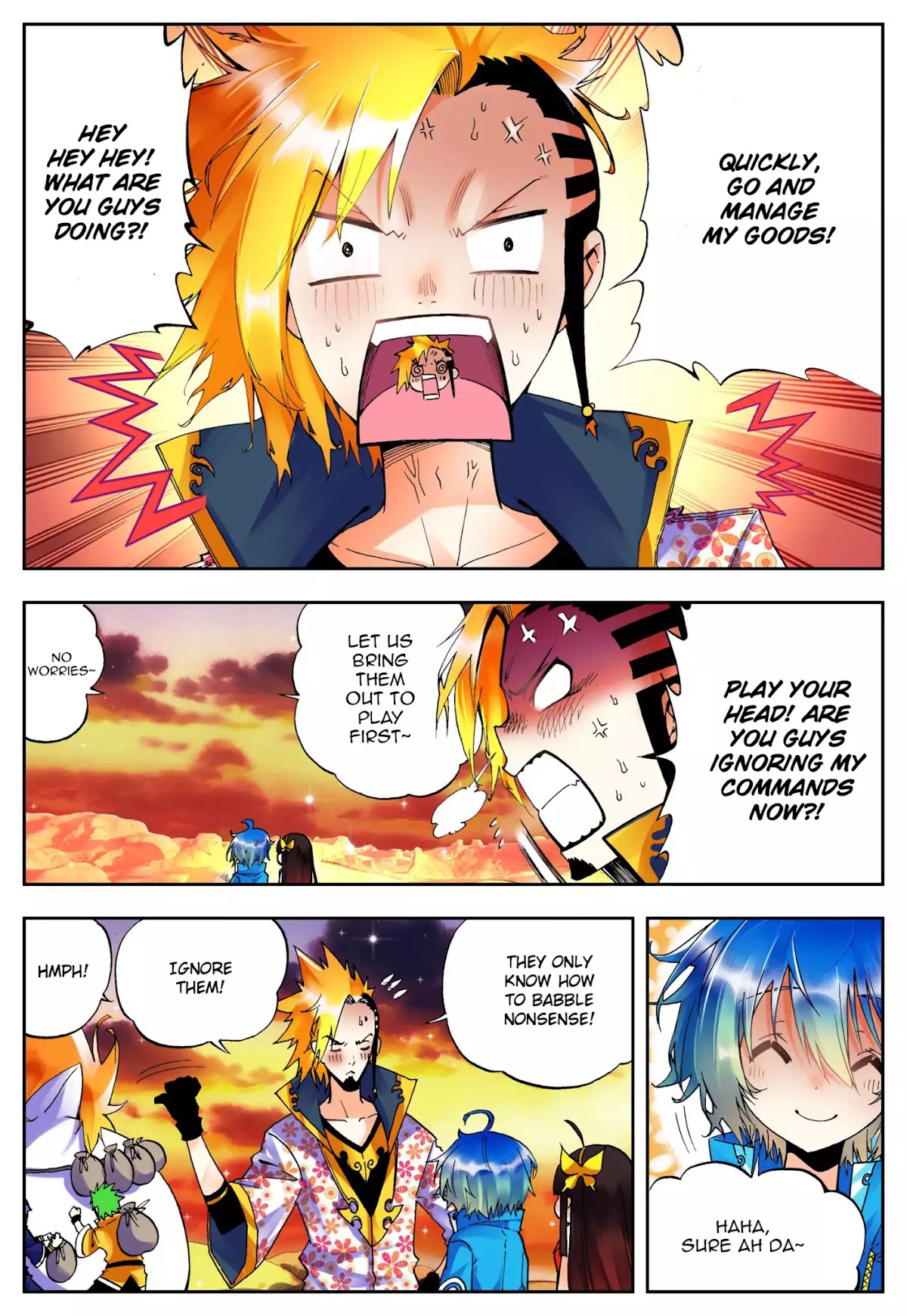 X Epoch of Dragon Chapter 17 page 5 - Chapter 17: Seperation