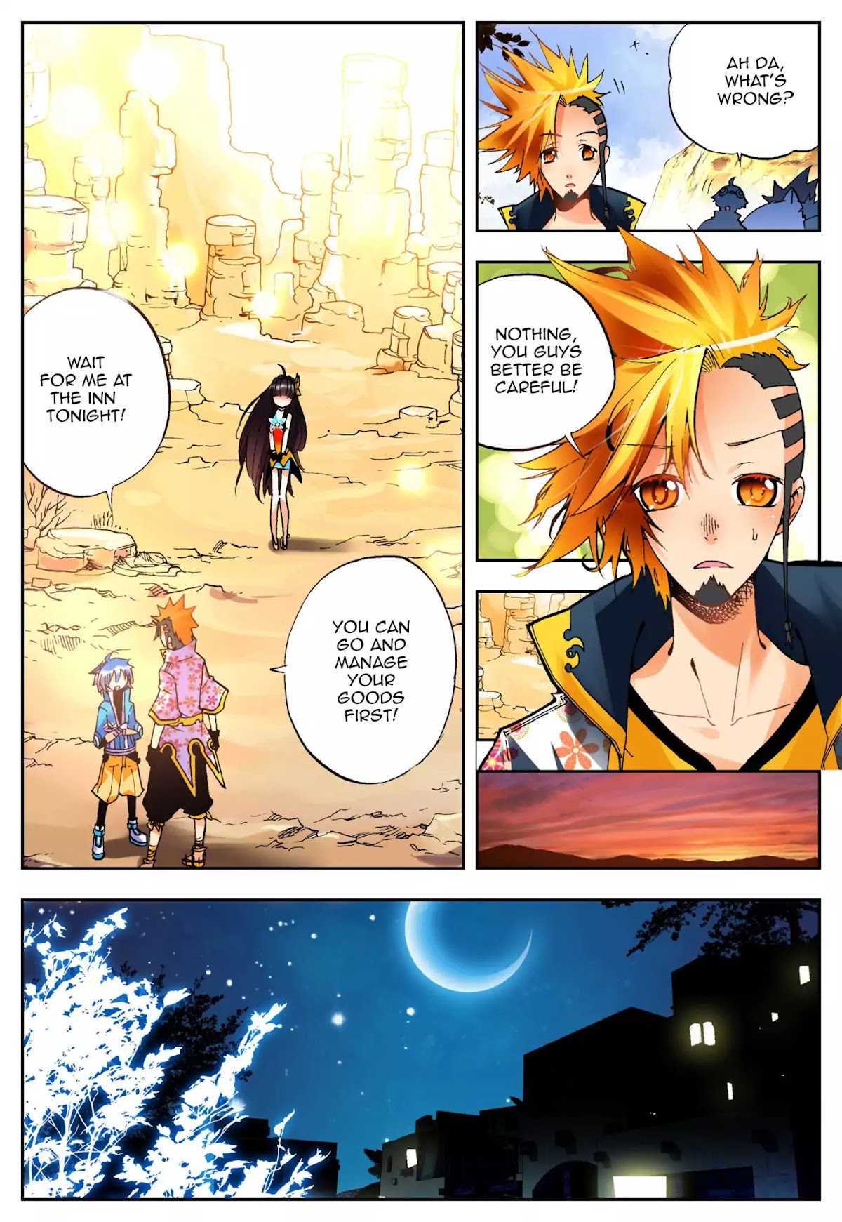 X Epoch of Dragon Chapter 17 page 7 - Chapter 17: Seperation