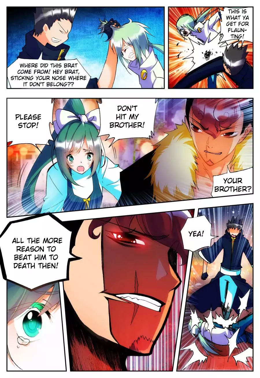 X Epoch of Dragon Chapter 22 page 14 - Chapter 22: Those Who Dare Harm My Brother! Die!