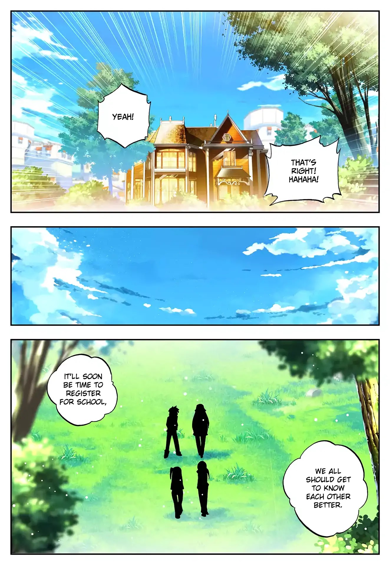 X Epoch of Dragon Chapter 30 page 12 - Chapter 30: Peacock Dragon & Illusion Spider Dragon