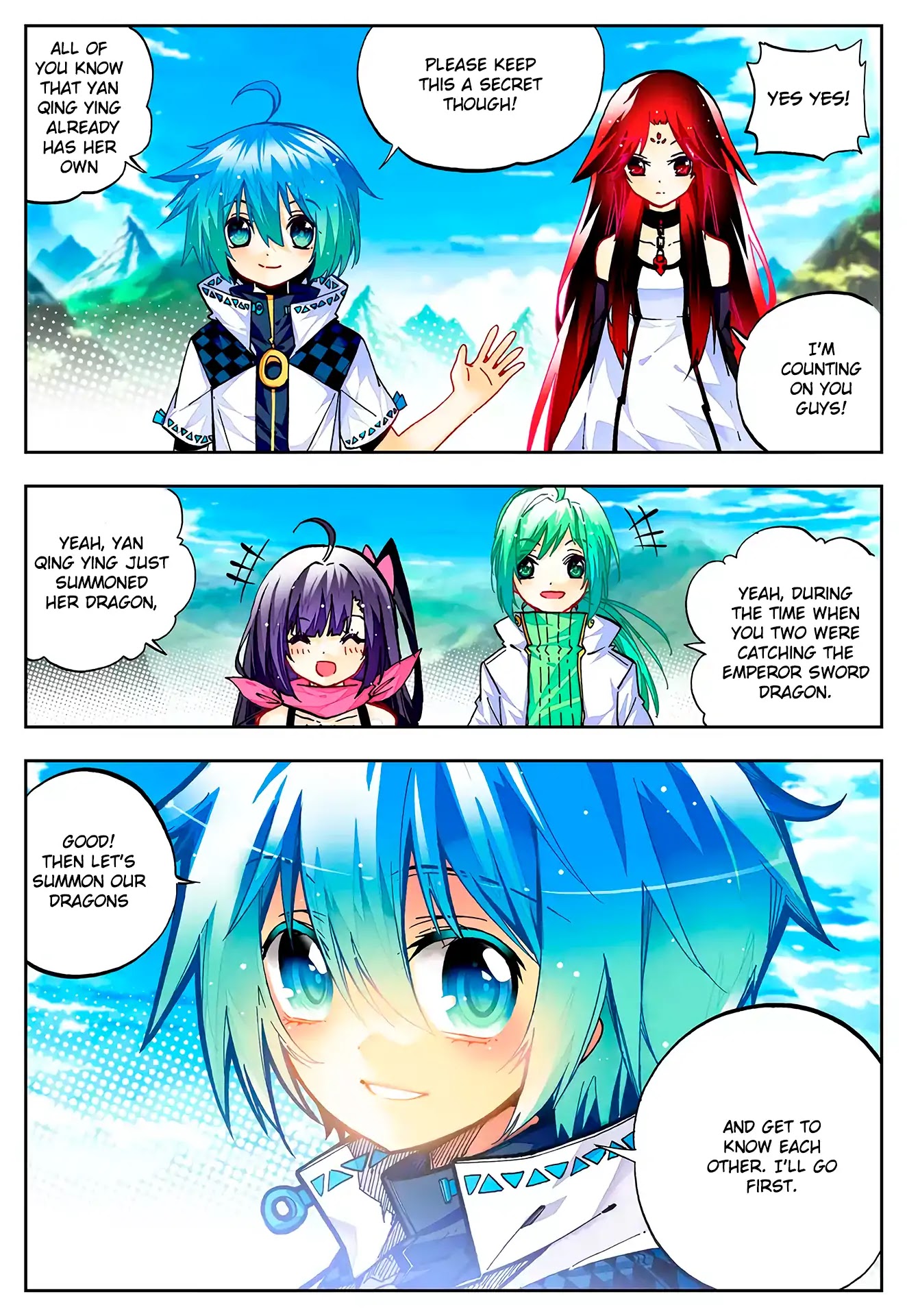 X Epoch of Dragon Chapter 30 page 13 - Chapter 30: Peacock Dragon & Illusion Spider Dragon