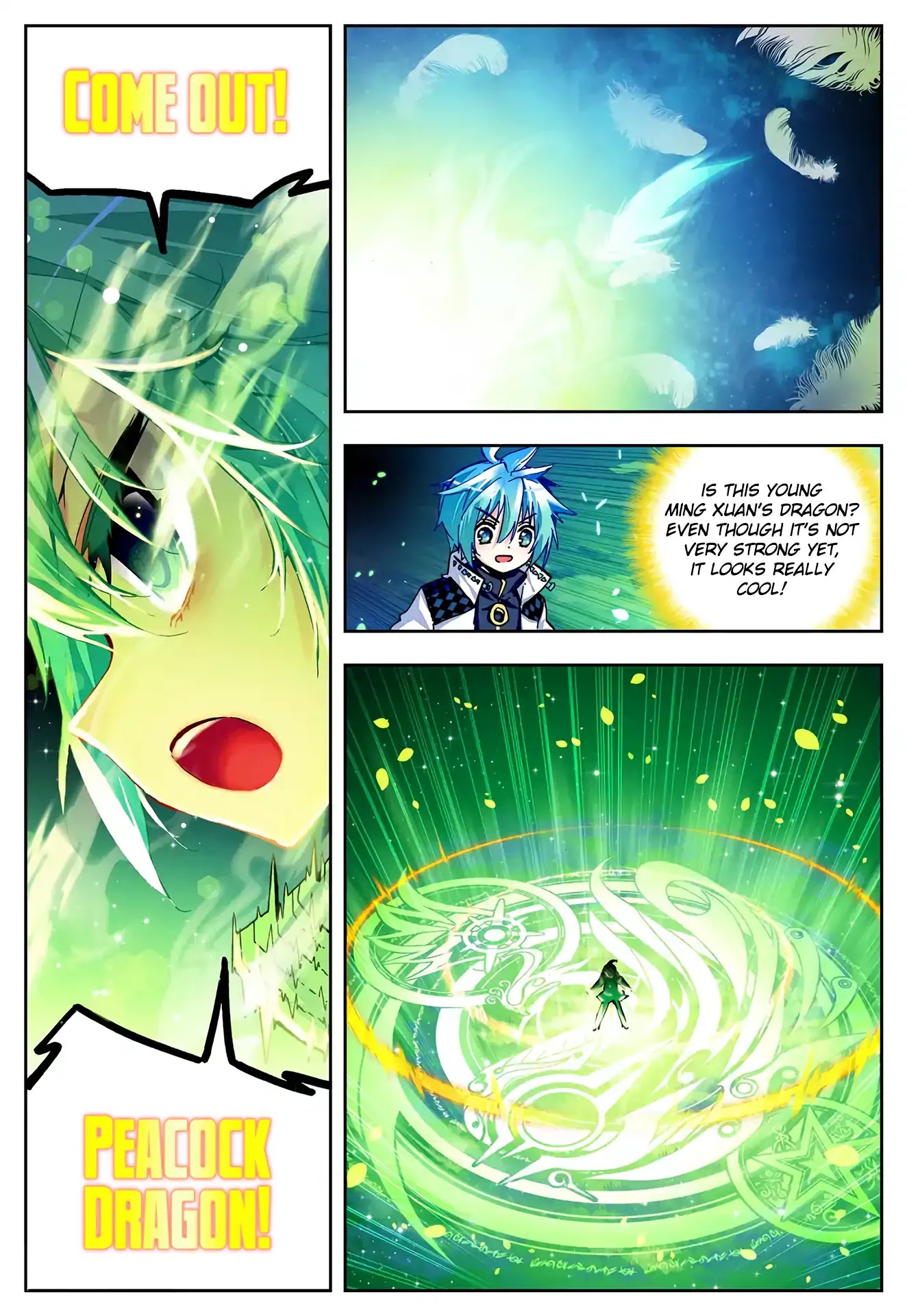 X Epoch of Dragon Chapter 30 page 19 - Chapter 30: Peacock Dragon & Illusion Spider Dragon