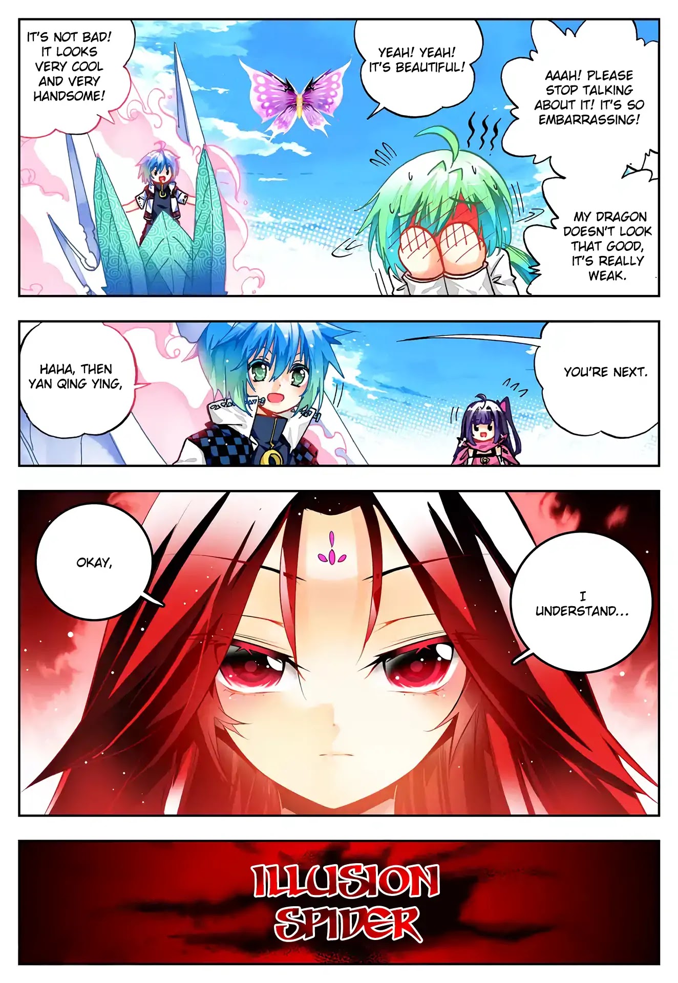 X Epoch of Dragon Chapter 30 page 21 - Chapter 30: Peacock Dragon & Illusion Spider Dragon