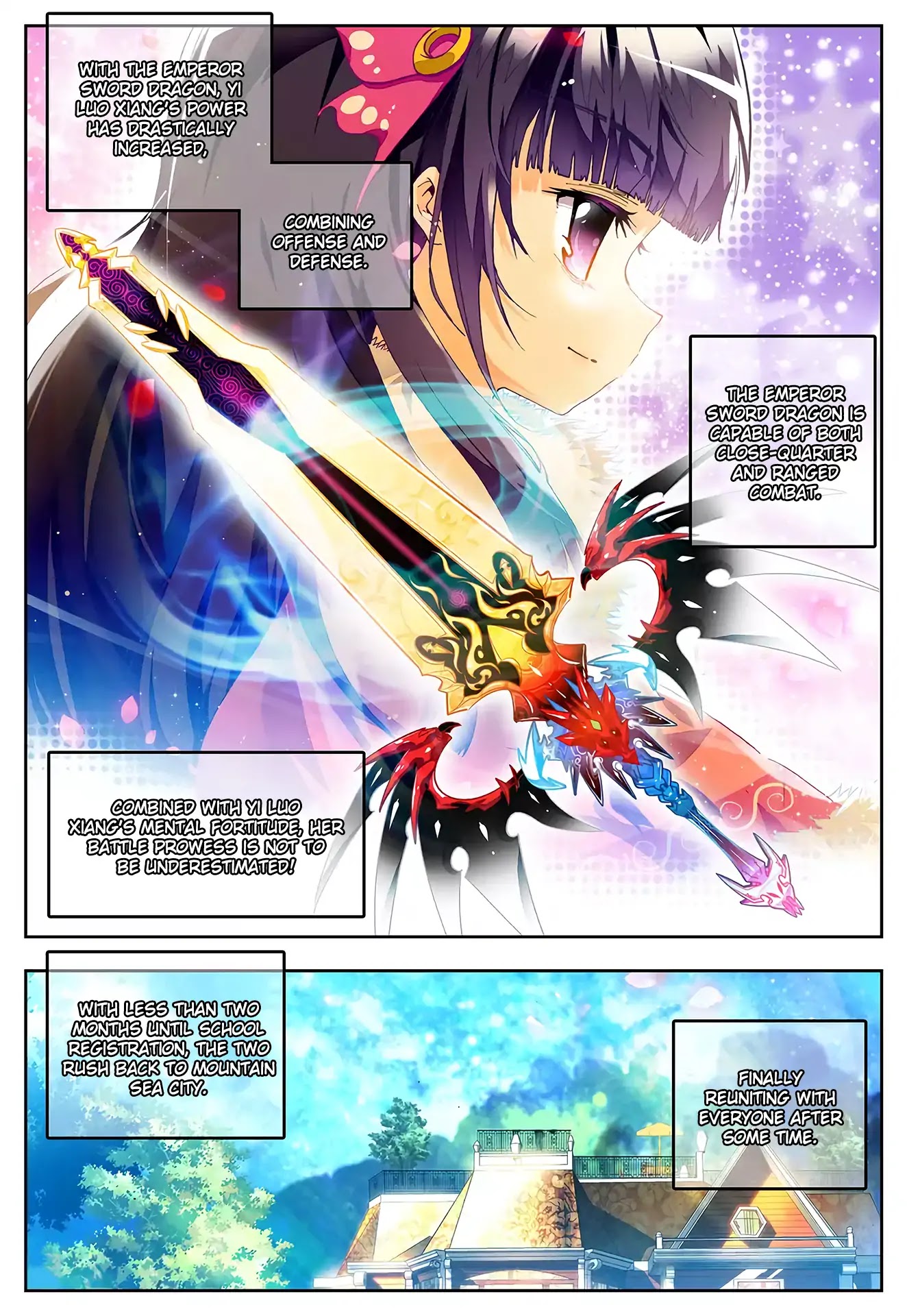 X Epoch of Dragon Chapter 30 page 3 - Chapter 30: Peacock Dragon & Illusion Spider Dragon