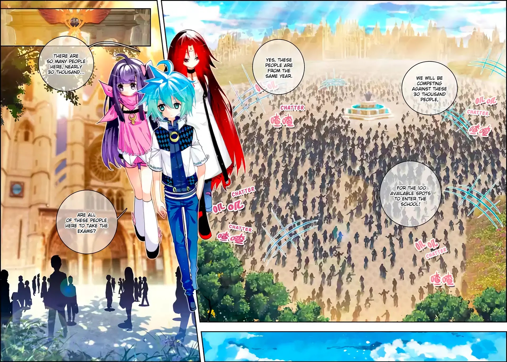 X Epoch of Dragon Chapter 31 page 12 - Chapter 31: Dragon Battle School Entrance Exam