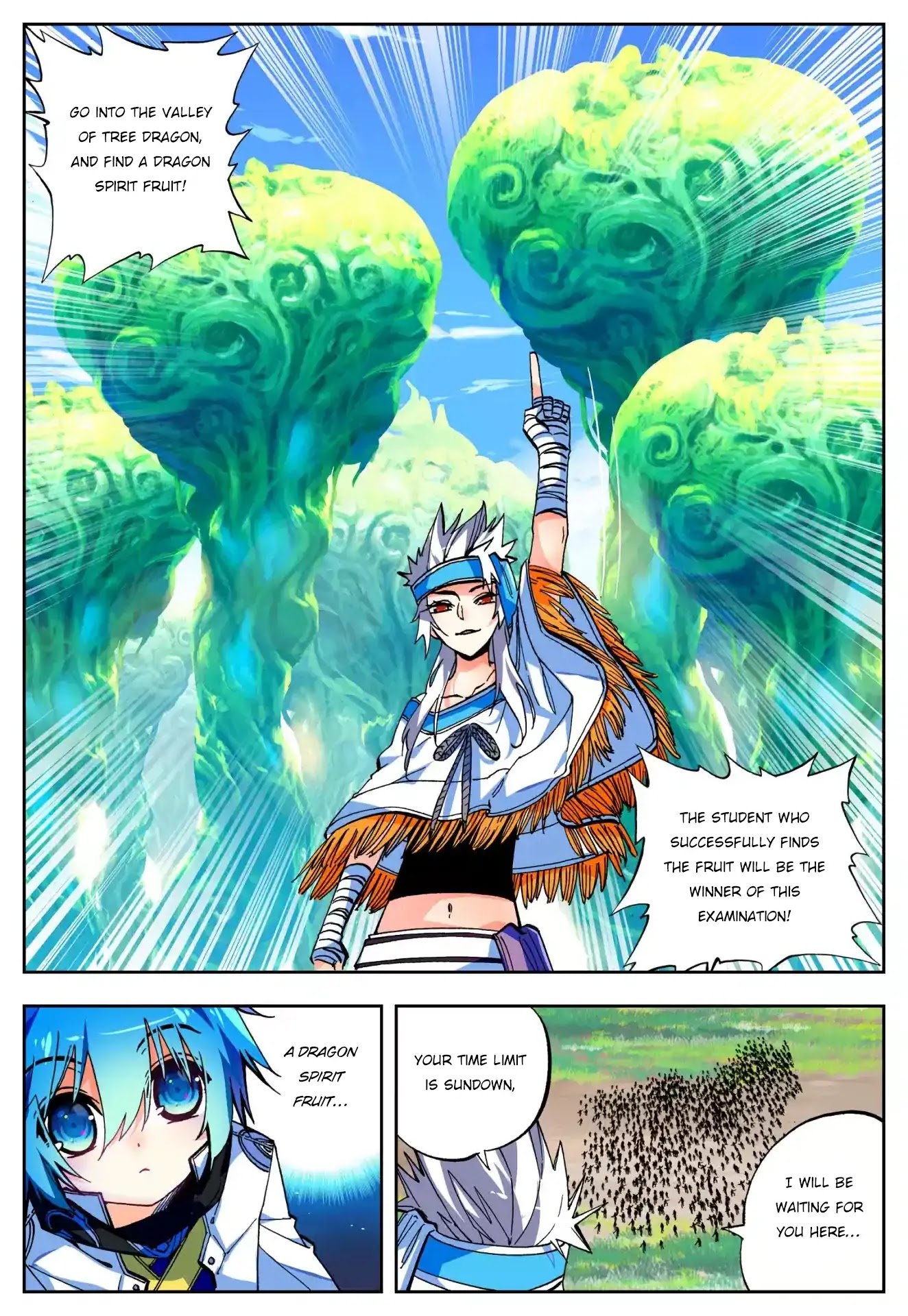X Epoch of Dragon Chapter 34 page 14 - Chapter 34: Revival Competition! Valley of Tree Dragons!