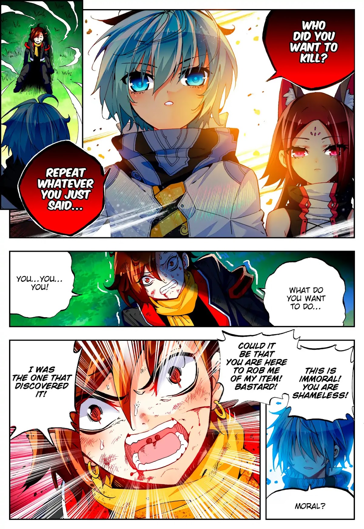 X Epoch of Dragon Chapter 38 page 3 - Chapter 38: The Presence of Love