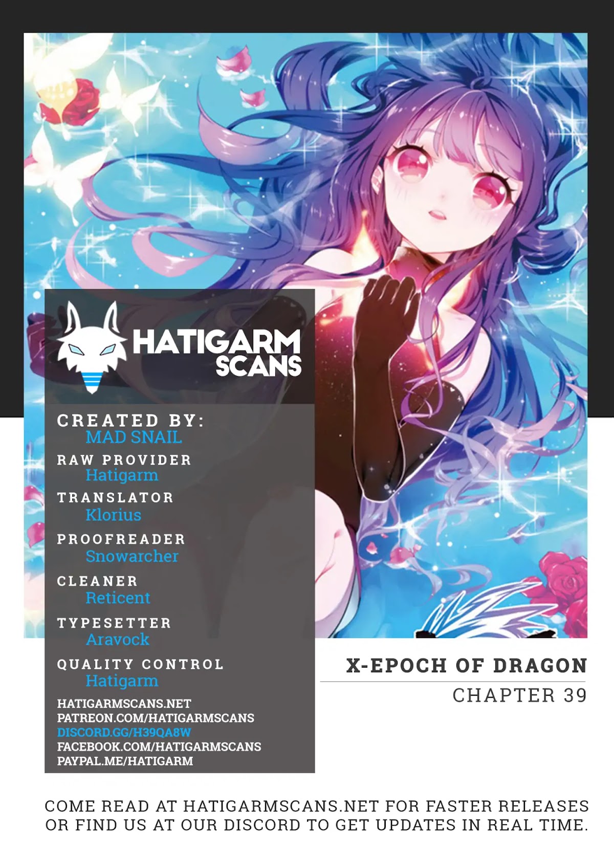 X Epoch of Dragon Chapter 39 page 1 - Chapter 39: Surviving Despair